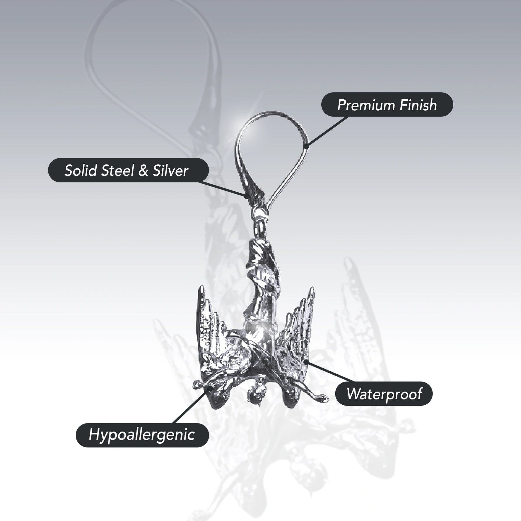 FALLEN ANGEL EARRING