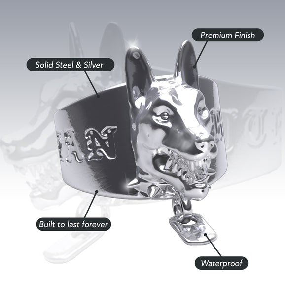 Hellhound Jewelry Reborn Ring in Silver