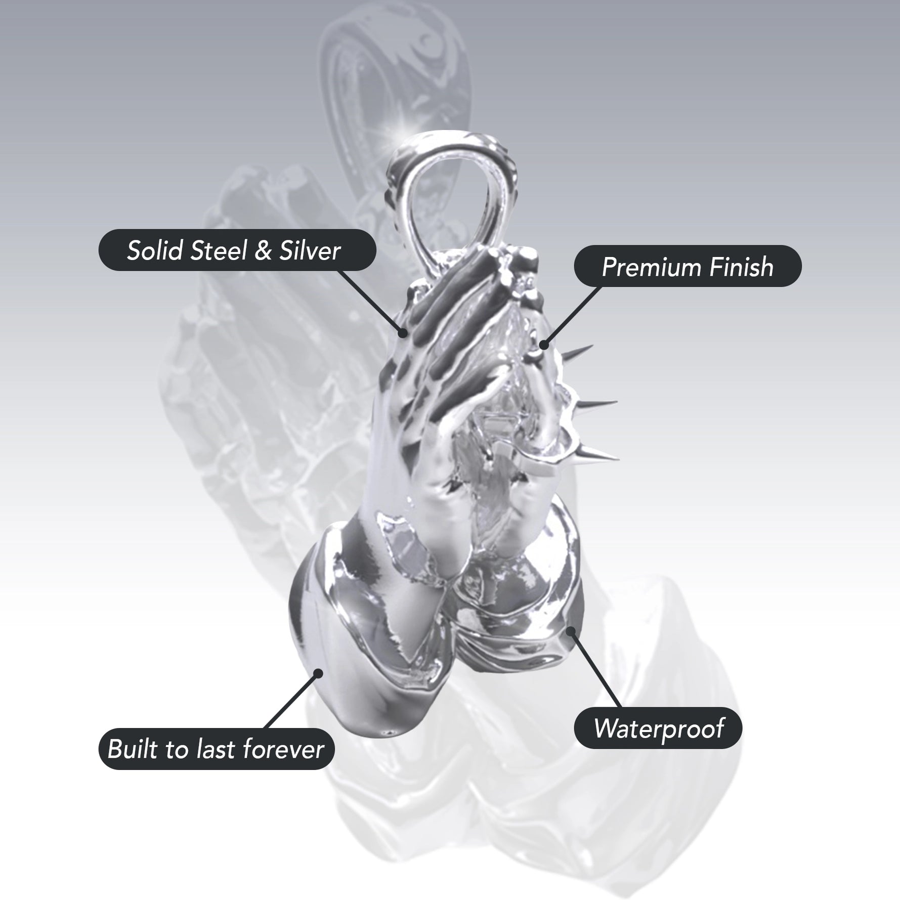 LORD, FORGIVE ME PENDANT