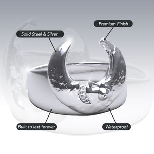 Luna Ring 第2世代 / スターダストシルバー Size 8 info-slv-luna-ring-r1.webp?v=