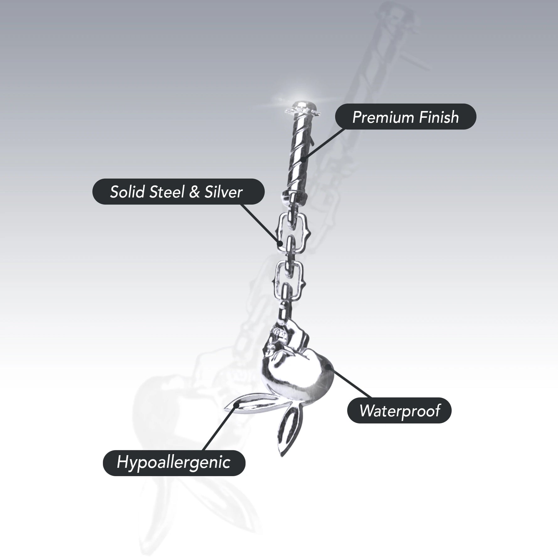 SKULLBOY DANGLE EARRING