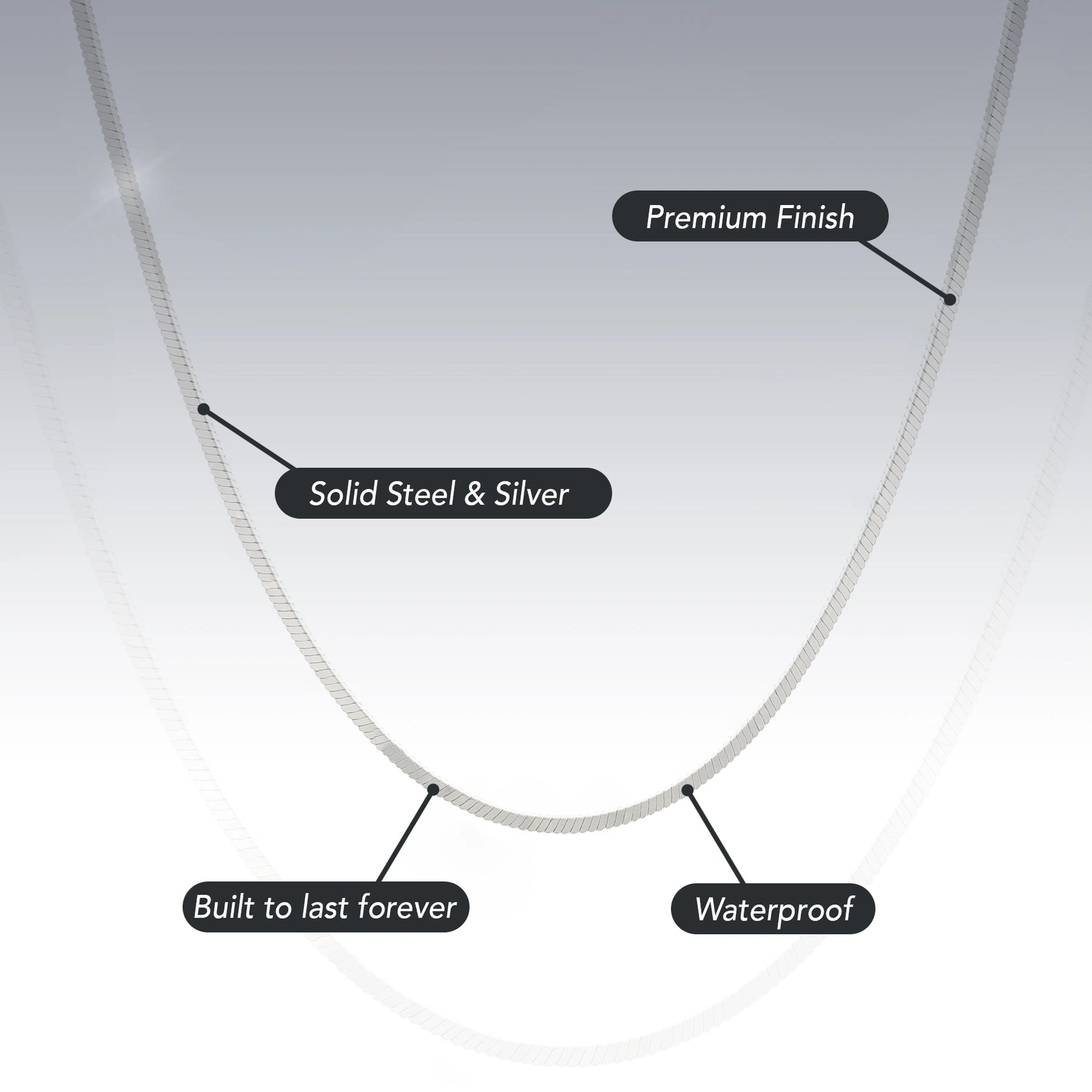 1.5MM STERLING SILVER SNAKE CHAIN