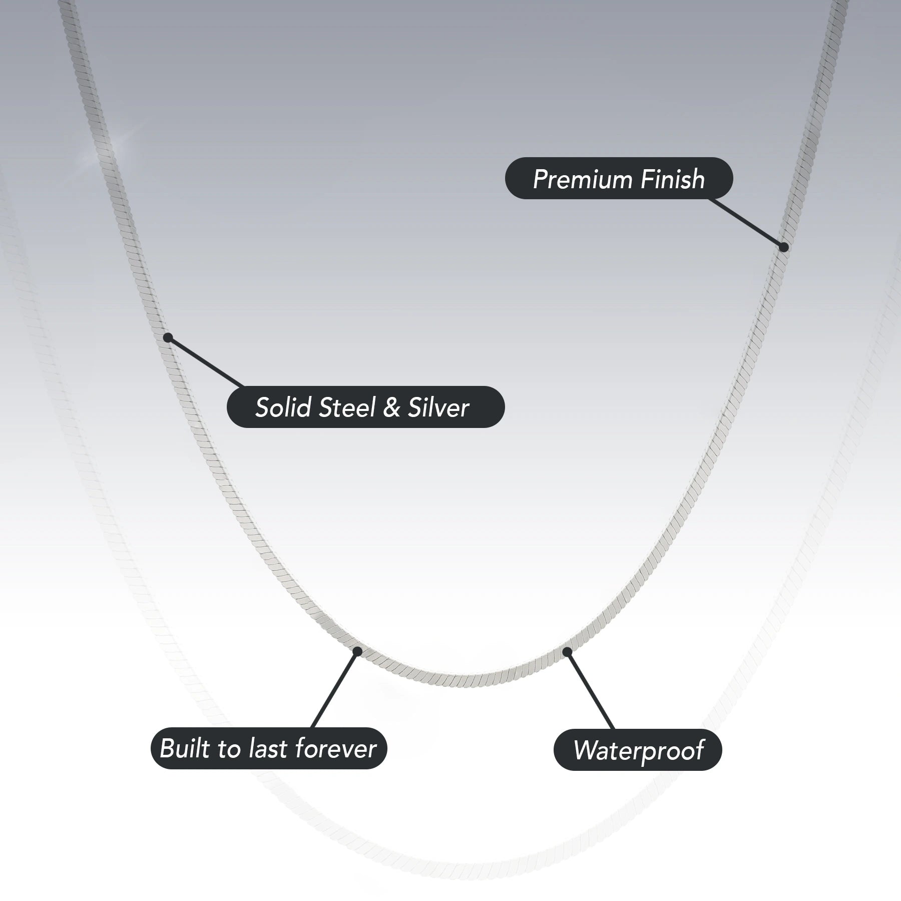 1.5MM STERLING SILVER SNAKE CHAIN