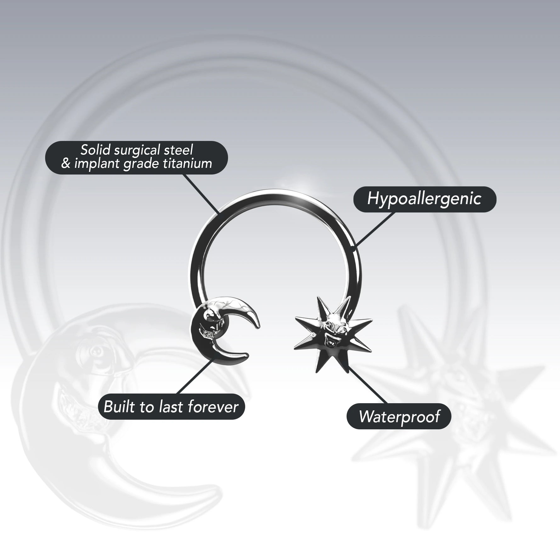 SUNNY & LUNA REAL SEPTUM