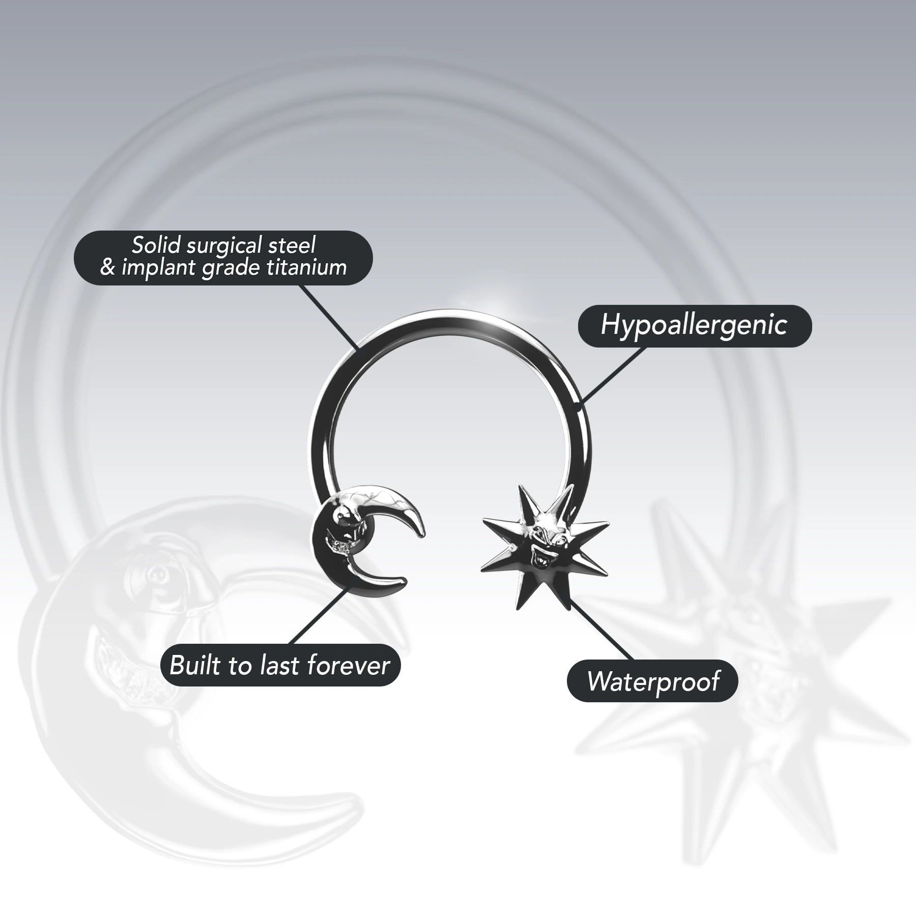 SUNNY & LUNA REAL SEPTUM