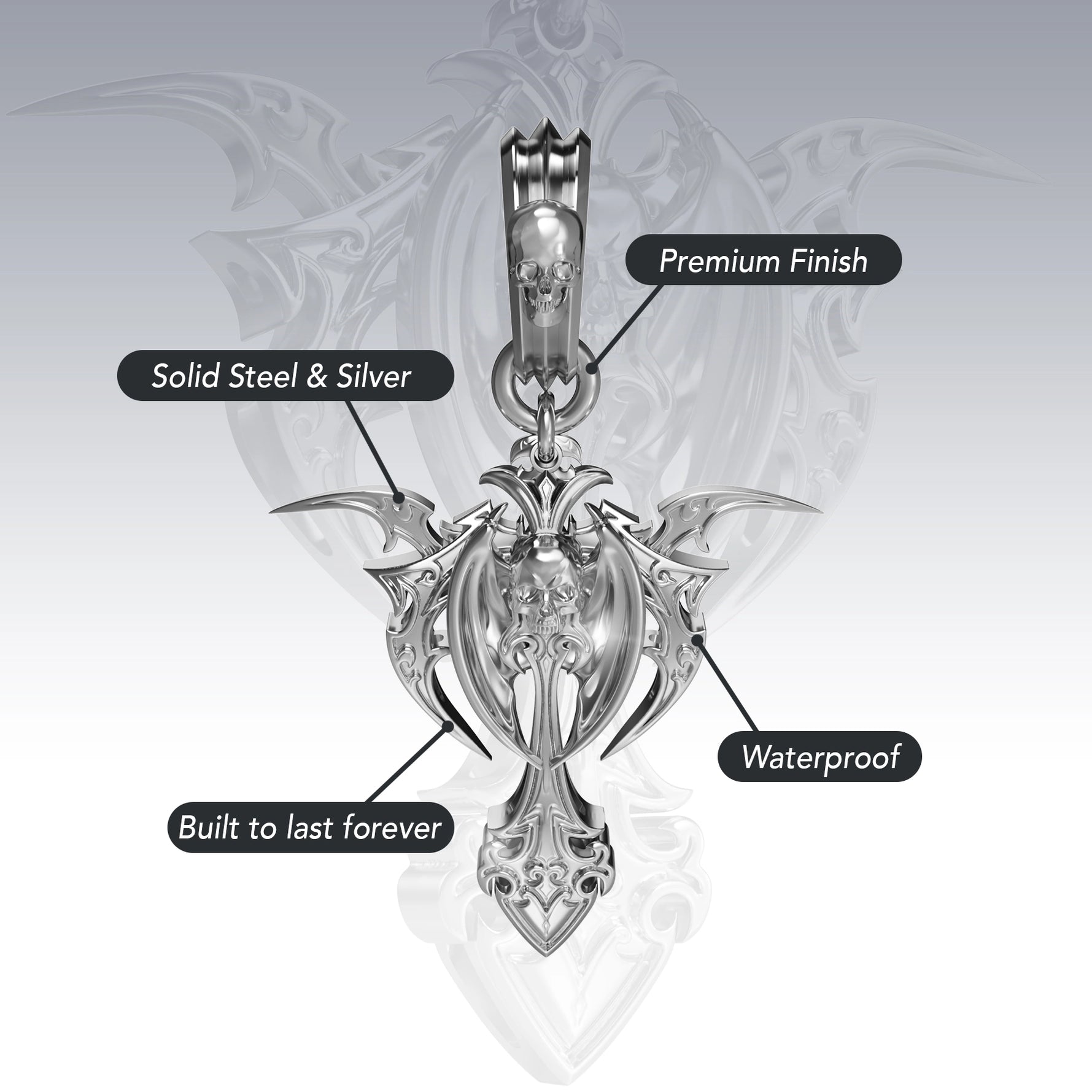 TRIBAL CROSS PENDANT