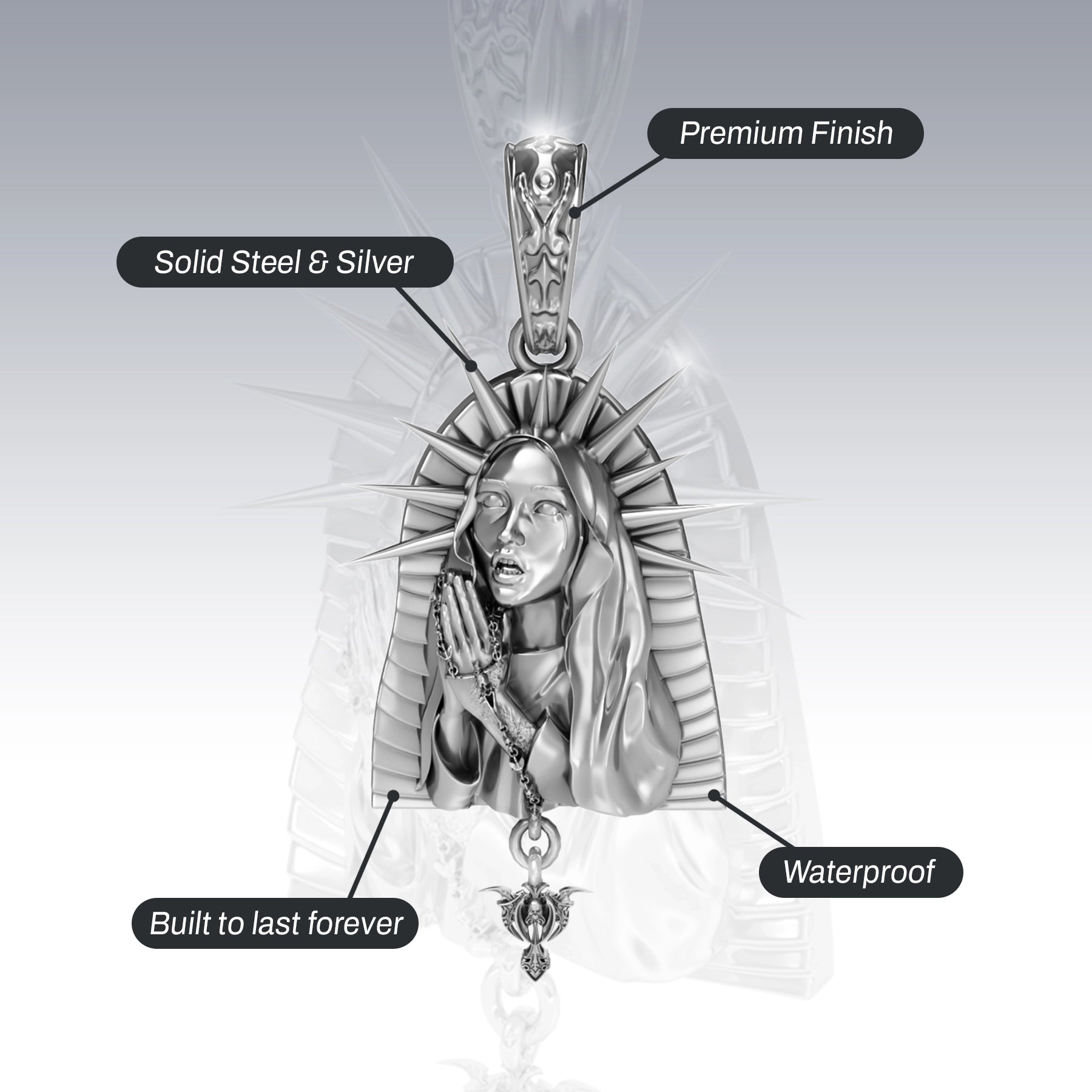 VIRGIN MARY PENDANT