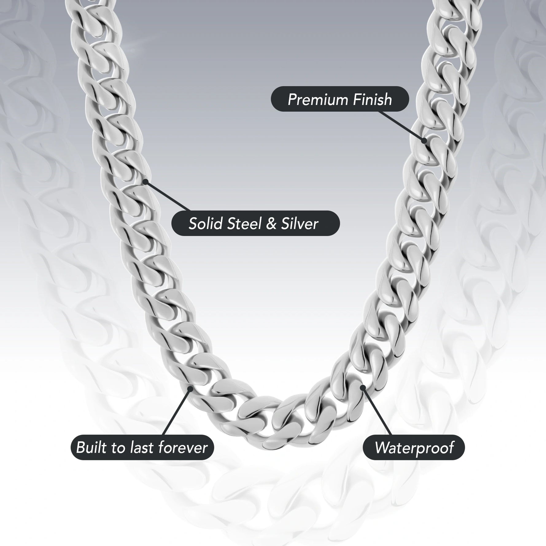 10MM HEAVY CUBAN CHAIN