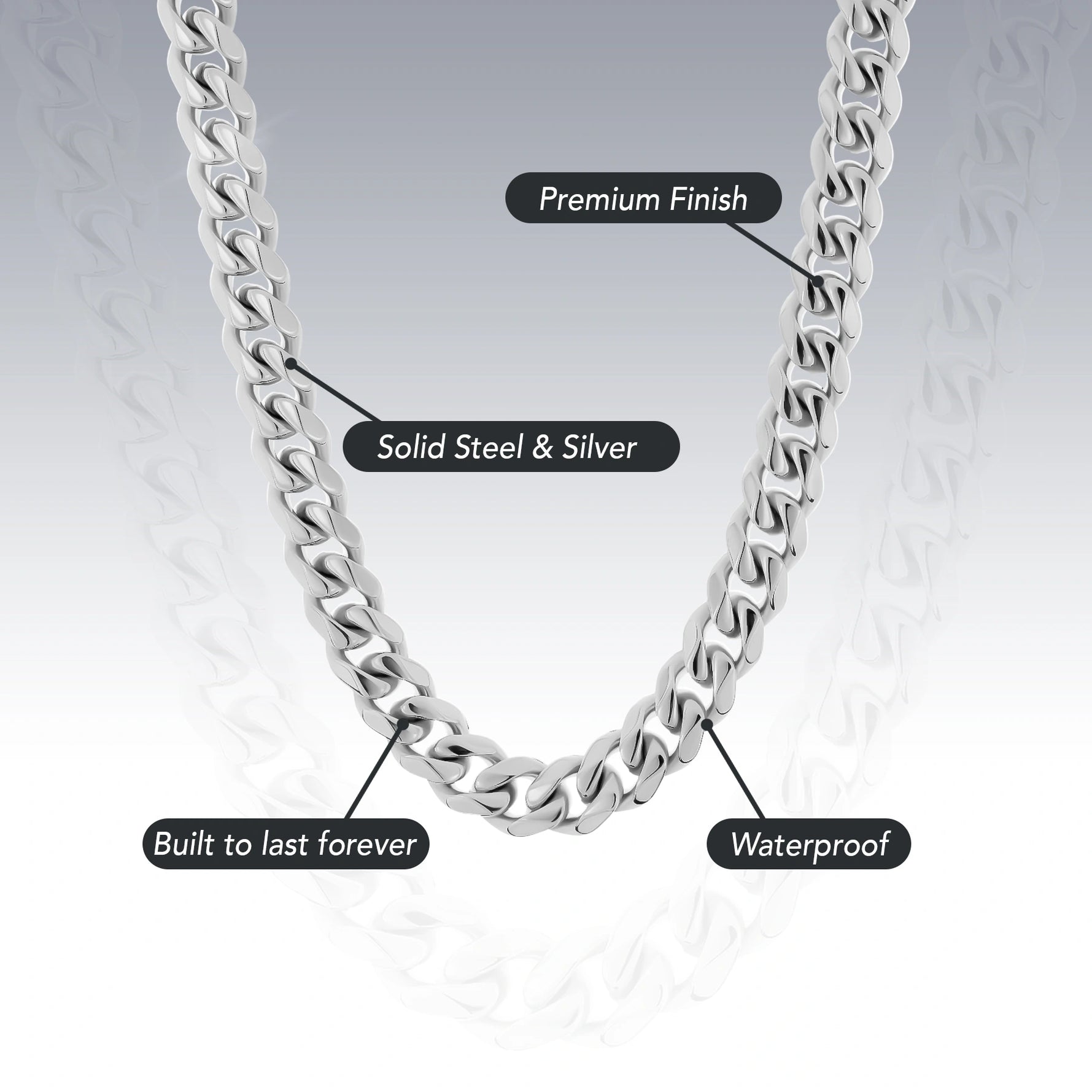 6MM MINI CUBAN CHAIN – Hard Jewelry™
