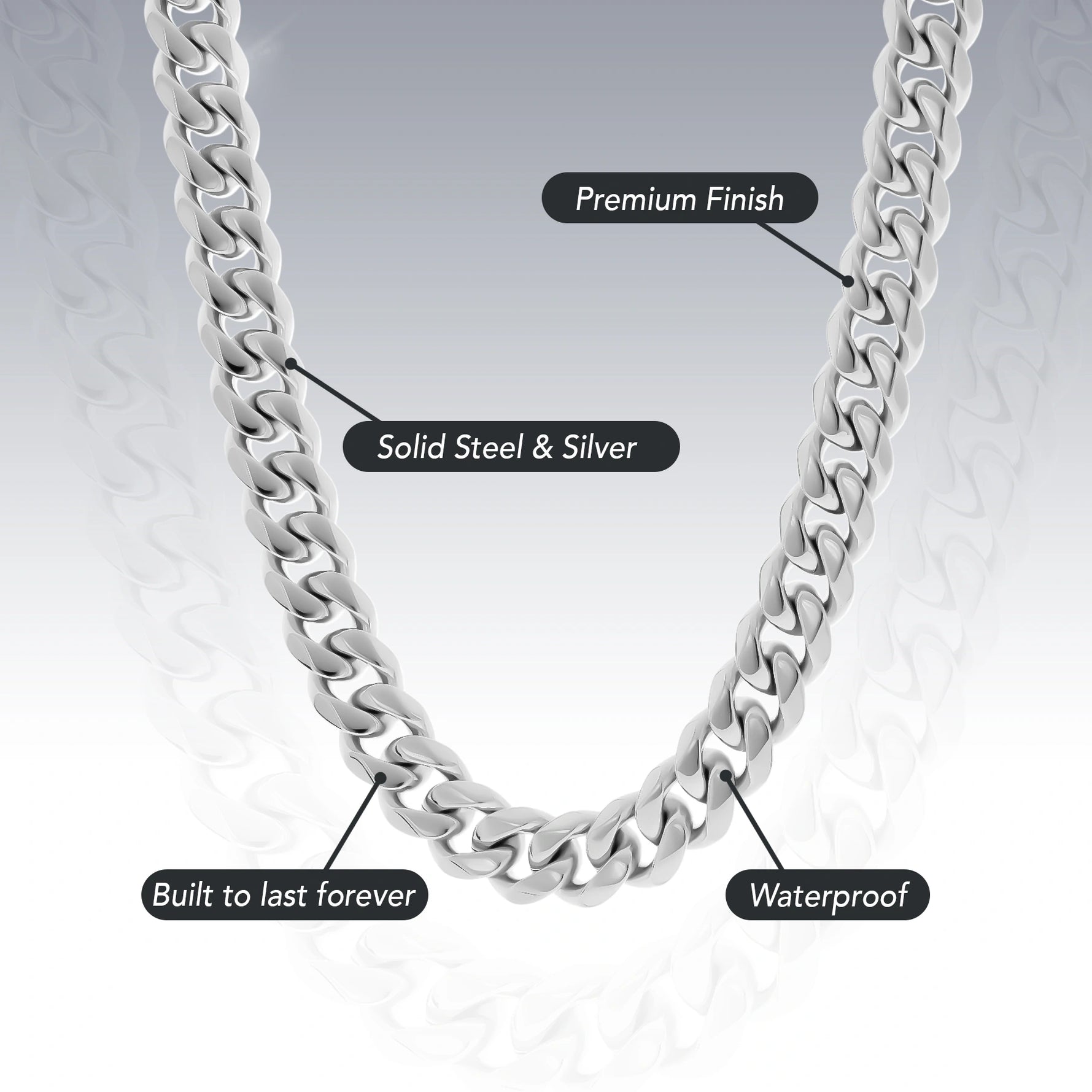 8MM MINI CUBAN CHAIN