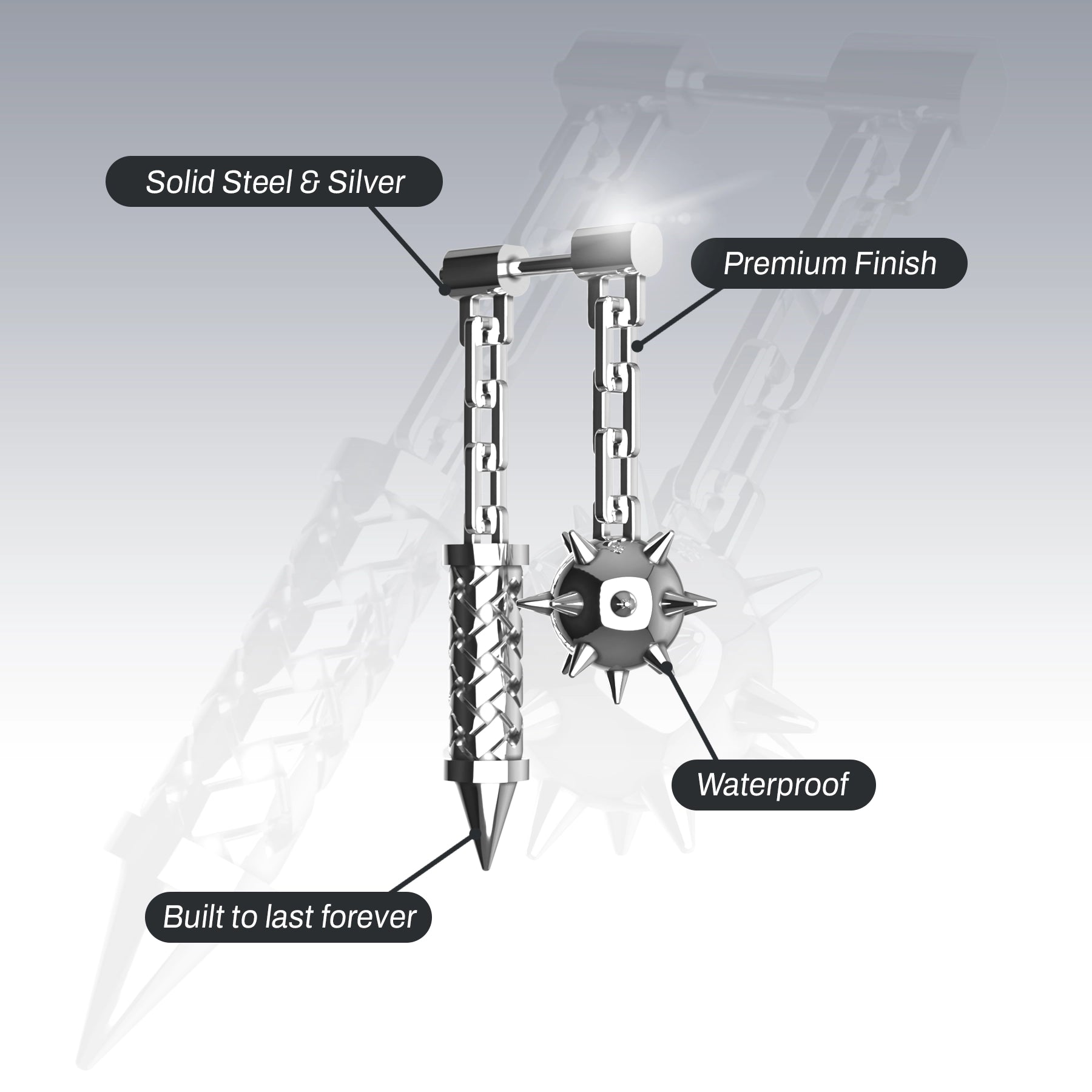 FLAIL EARRINGS