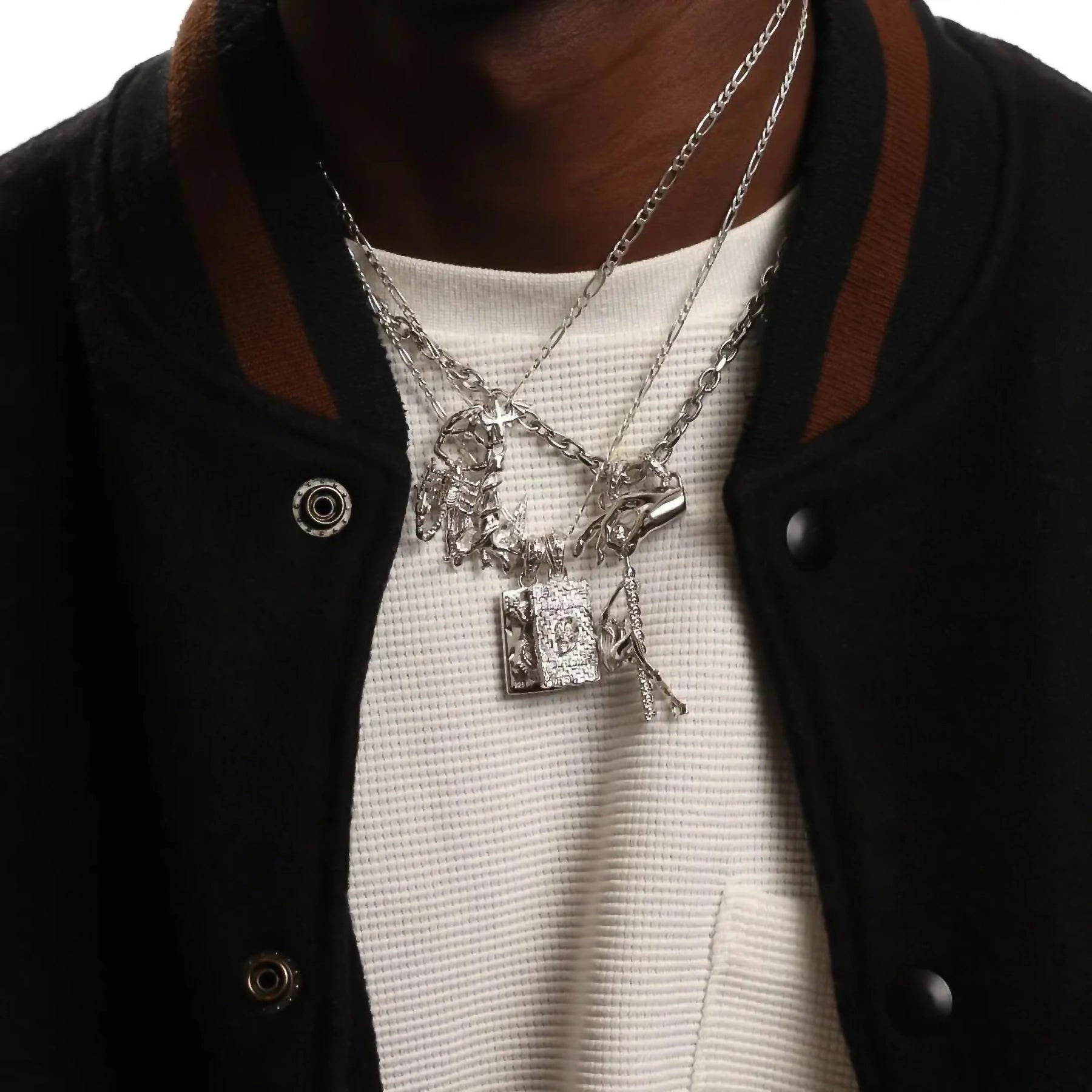 LAUGH NOW, DIE LATER PENDANT - Hard Jewelry™