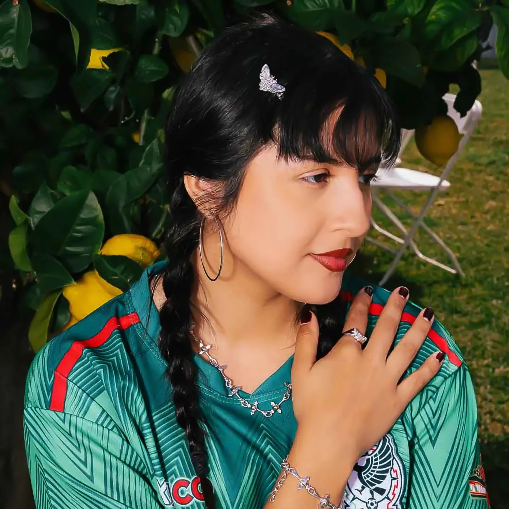 MOTH HAIR CLIP - Hard Jewelry™