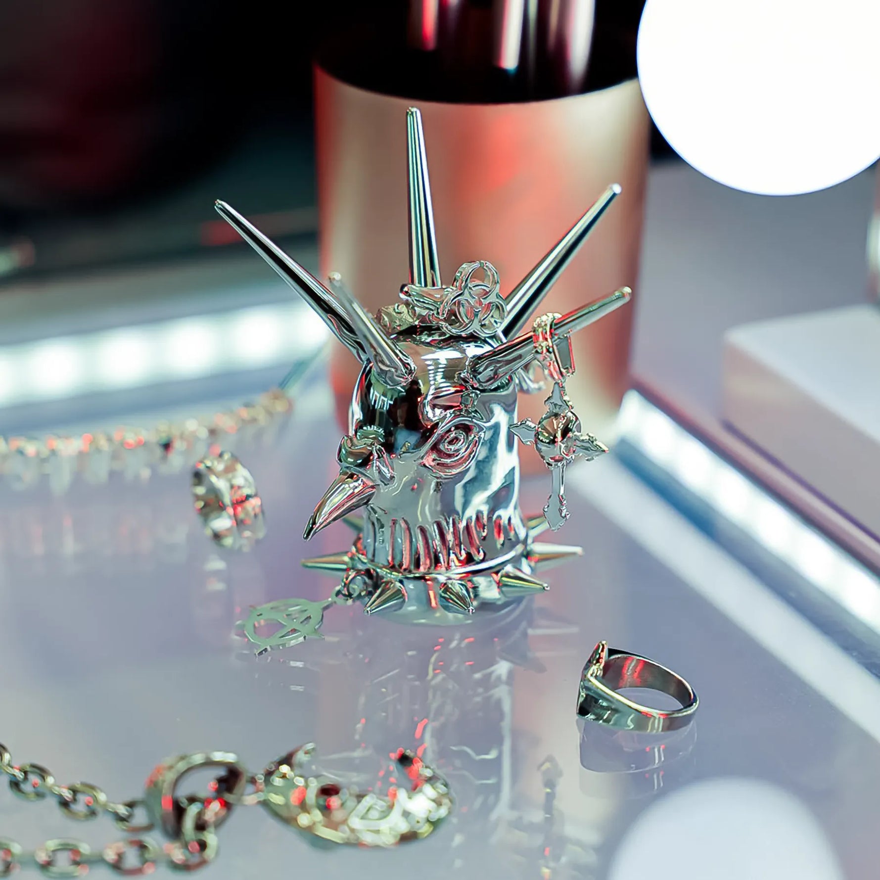 PHOENIX THE PUNK PIGEON JEWELRY HOLDER - Hard Jewelry™