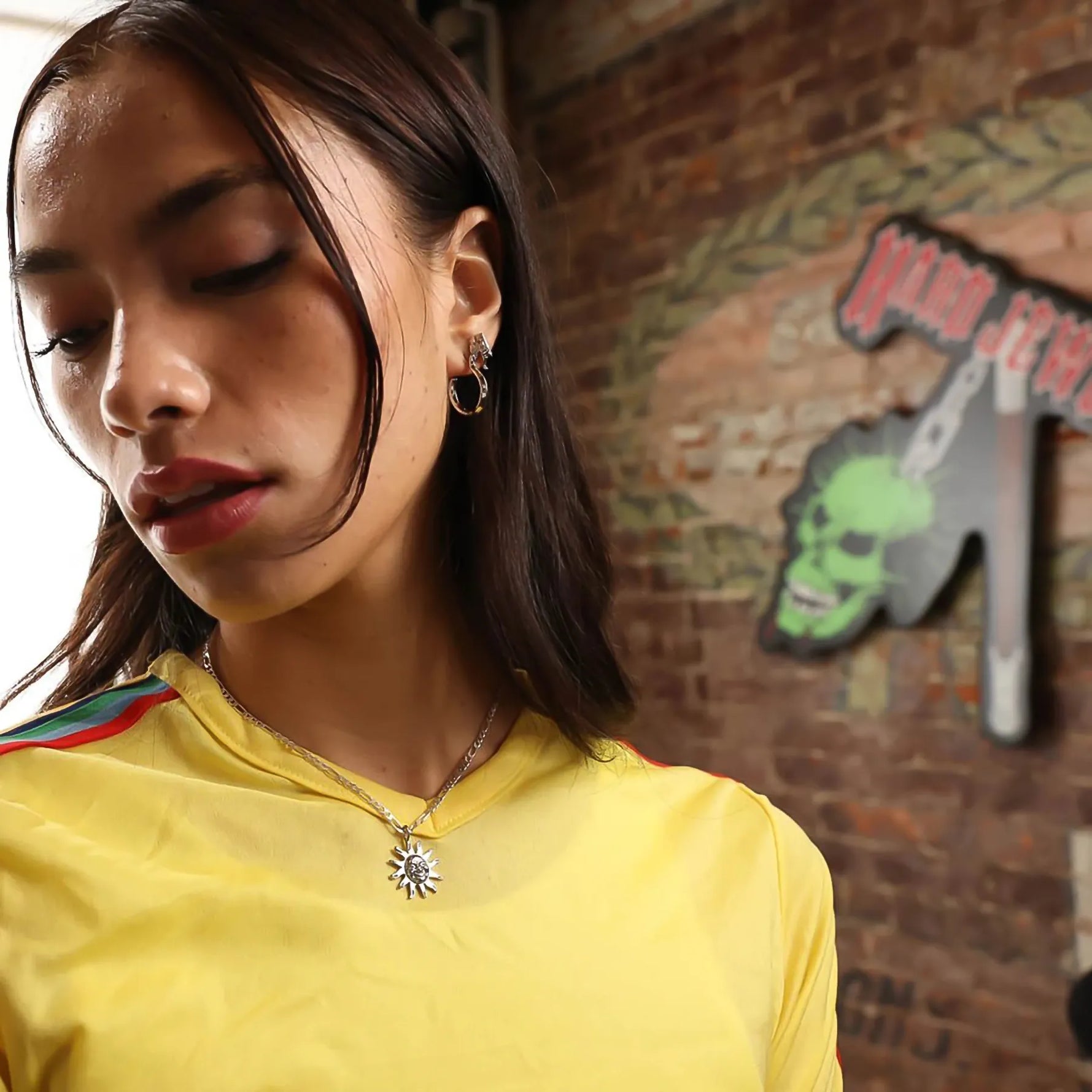 PLAIN OPEN HOOP EARRING - Hard Jewelry™