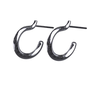 PLAIN OPEN HOOP EARRING - Hard Jewelry™