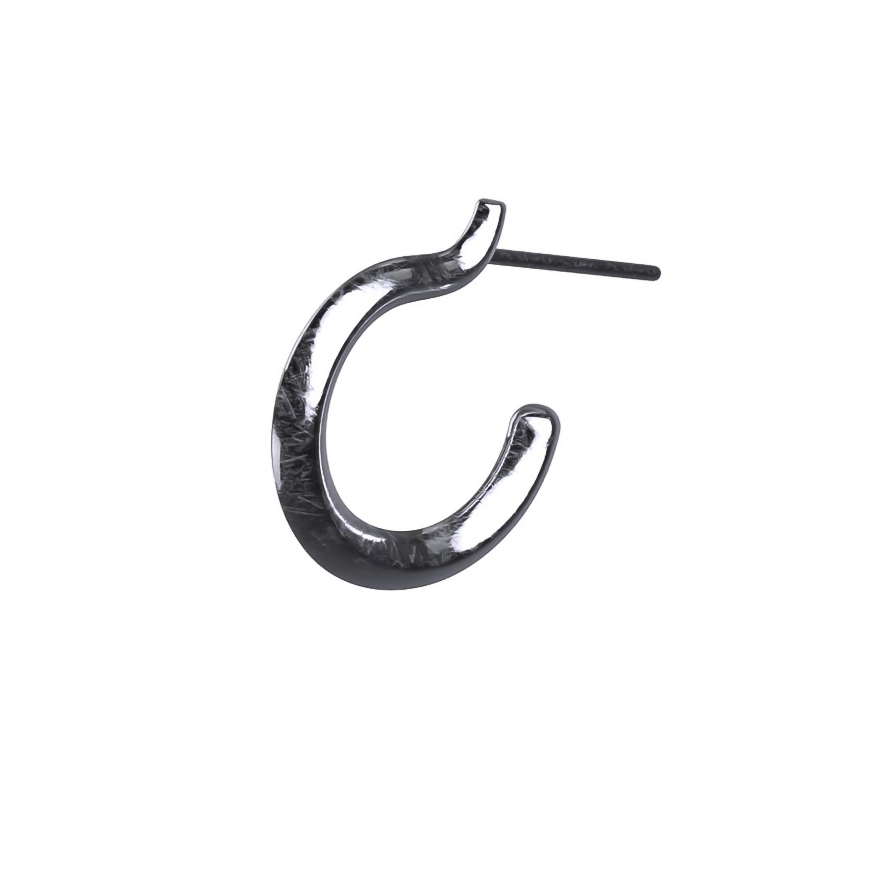 PLAIN OPEN HOOP EARRING - Hard Jewelry™