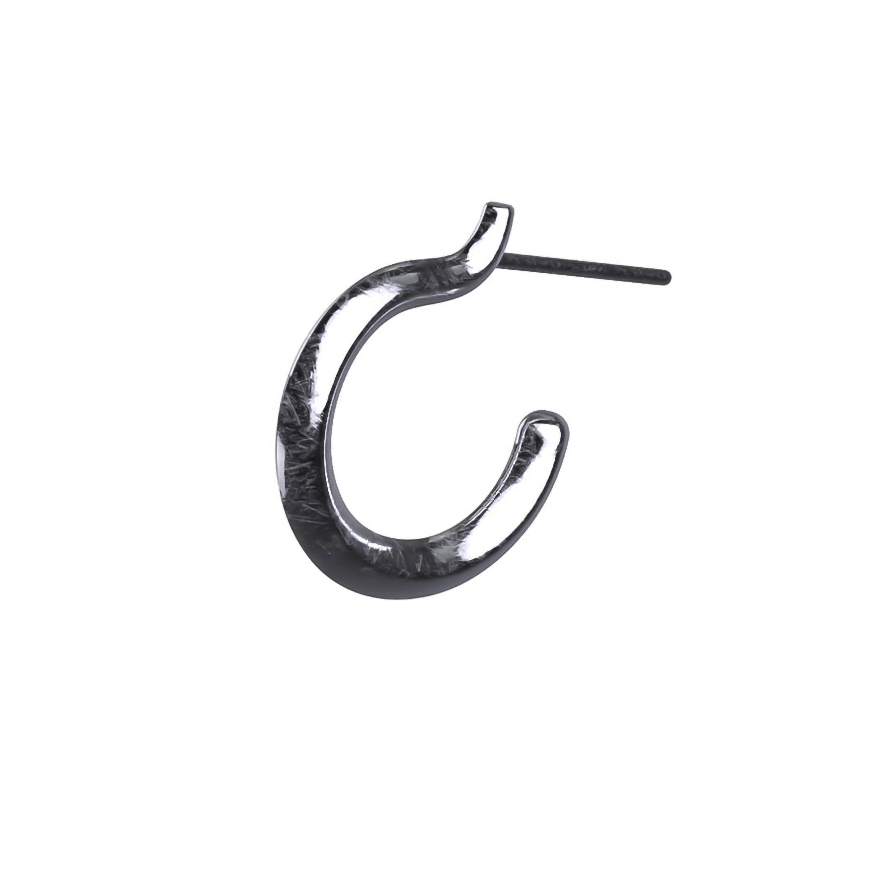 PLAIN OPEN HOOP EARRING - Hard Jewelry™