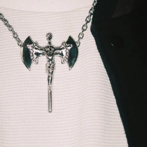 RELIGION IS WAR PENDANT - Hard Jewelry™