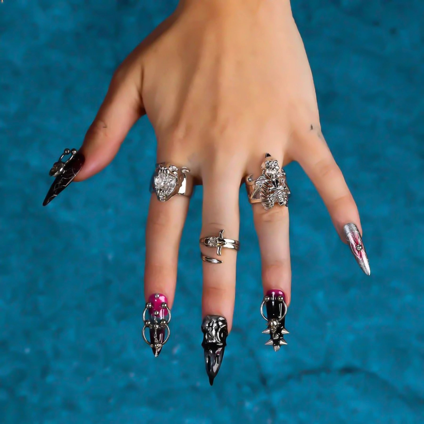 DEATH KNIGHT SWORD RING - Hard Jewelry™