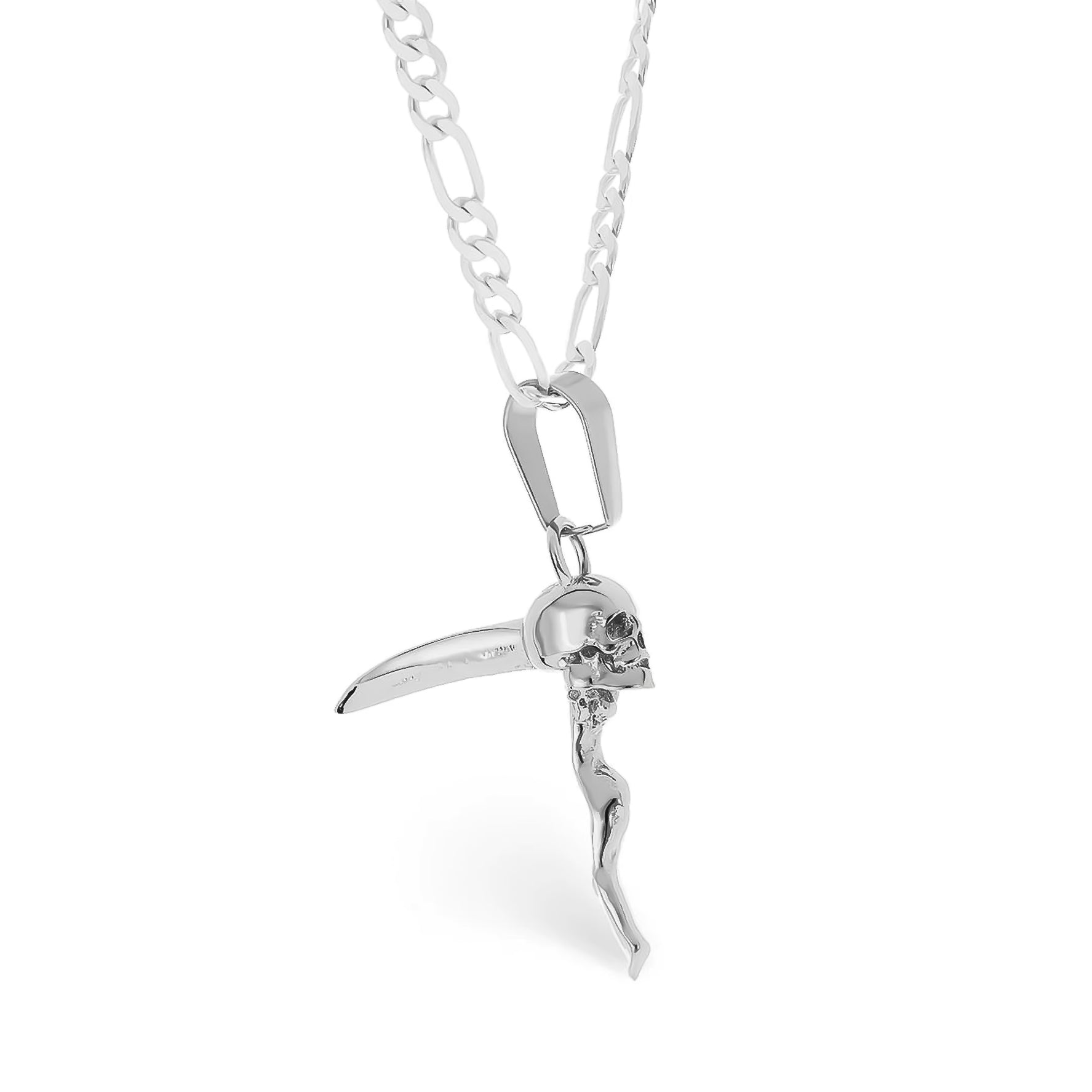 SCYTHE SKULL PENDANT - Hard Jewelry™
