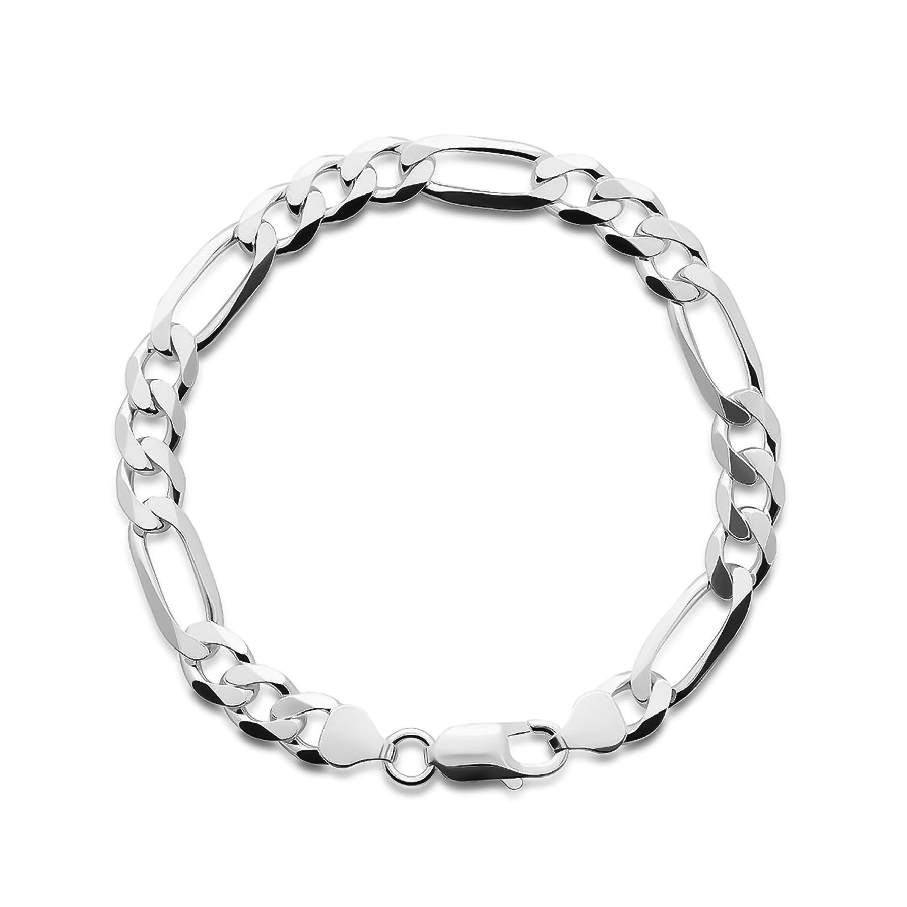 SILVER FIGARO BRACELET