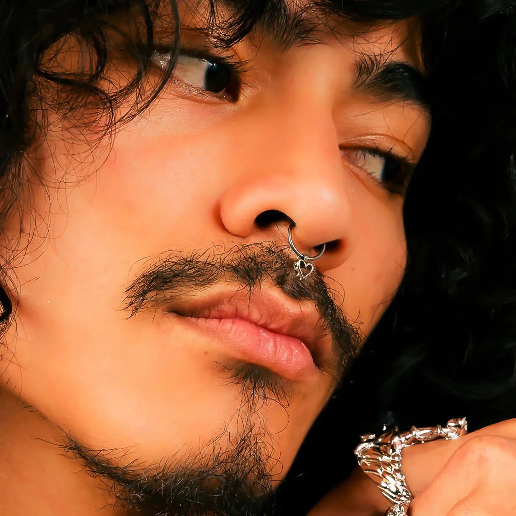 SPIKED HEART SEPTUM - Hard Jewelry™