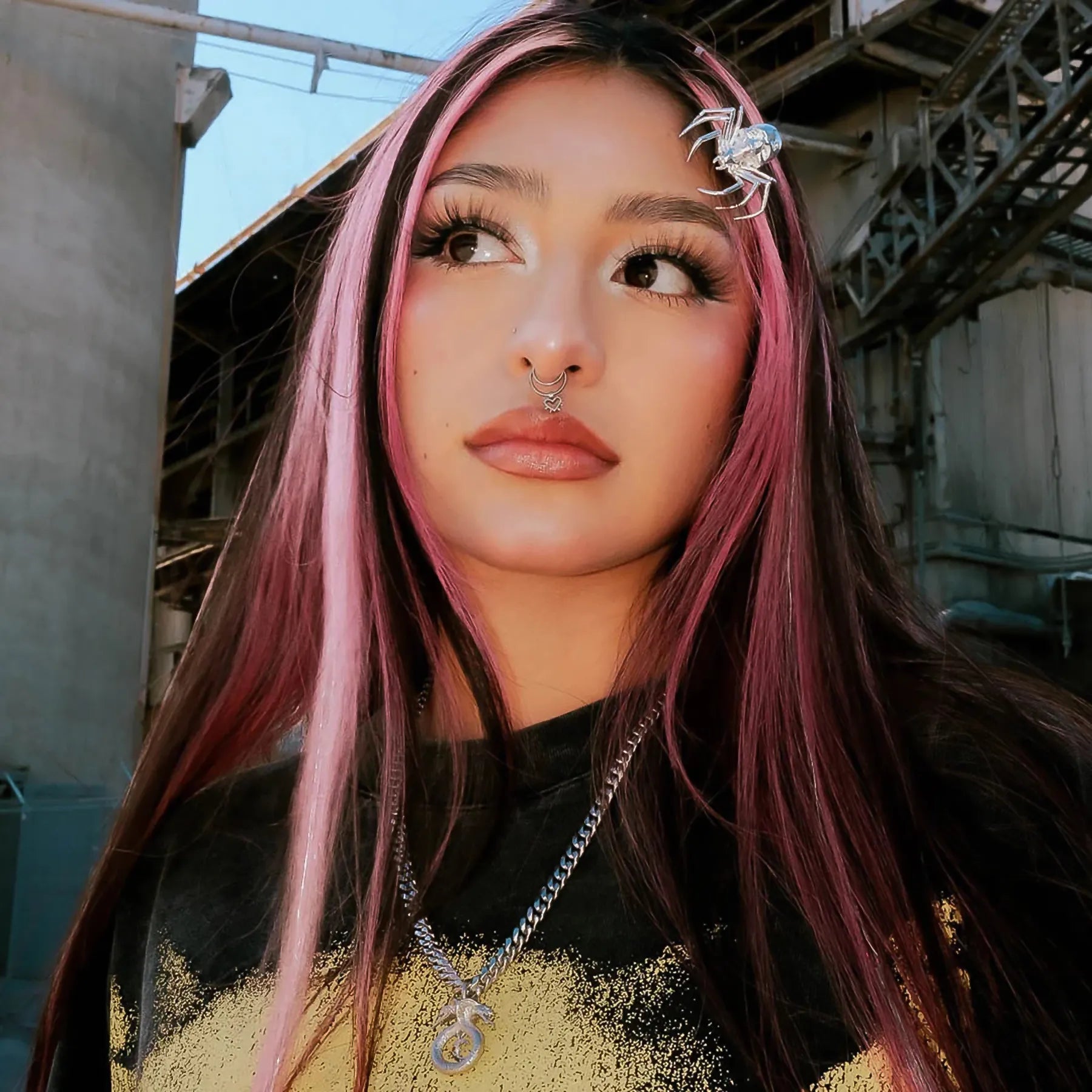 SPIKED HEART SEPTUM - Hard Jewelry™