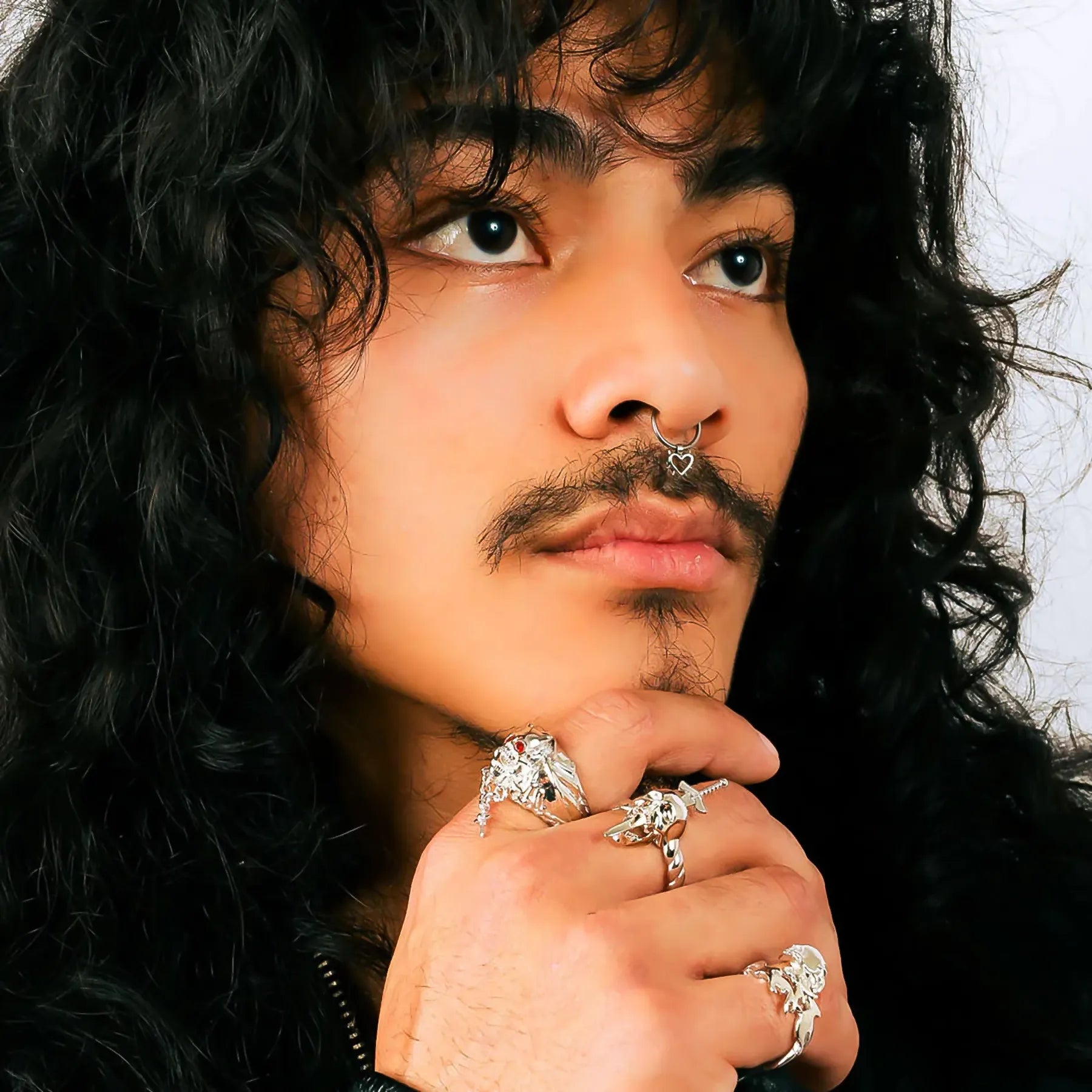 SPIKED HEART SEPTUM - Hard Jewelry™