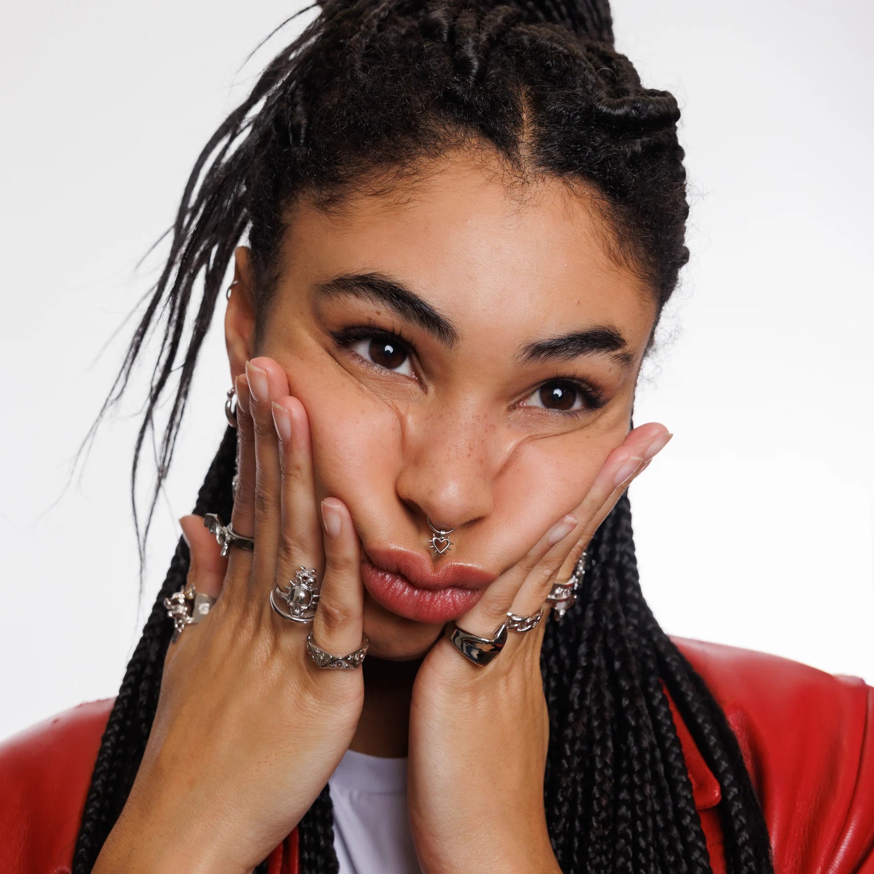 SPIKED HEART SEPTUM - Hard Jewelry™