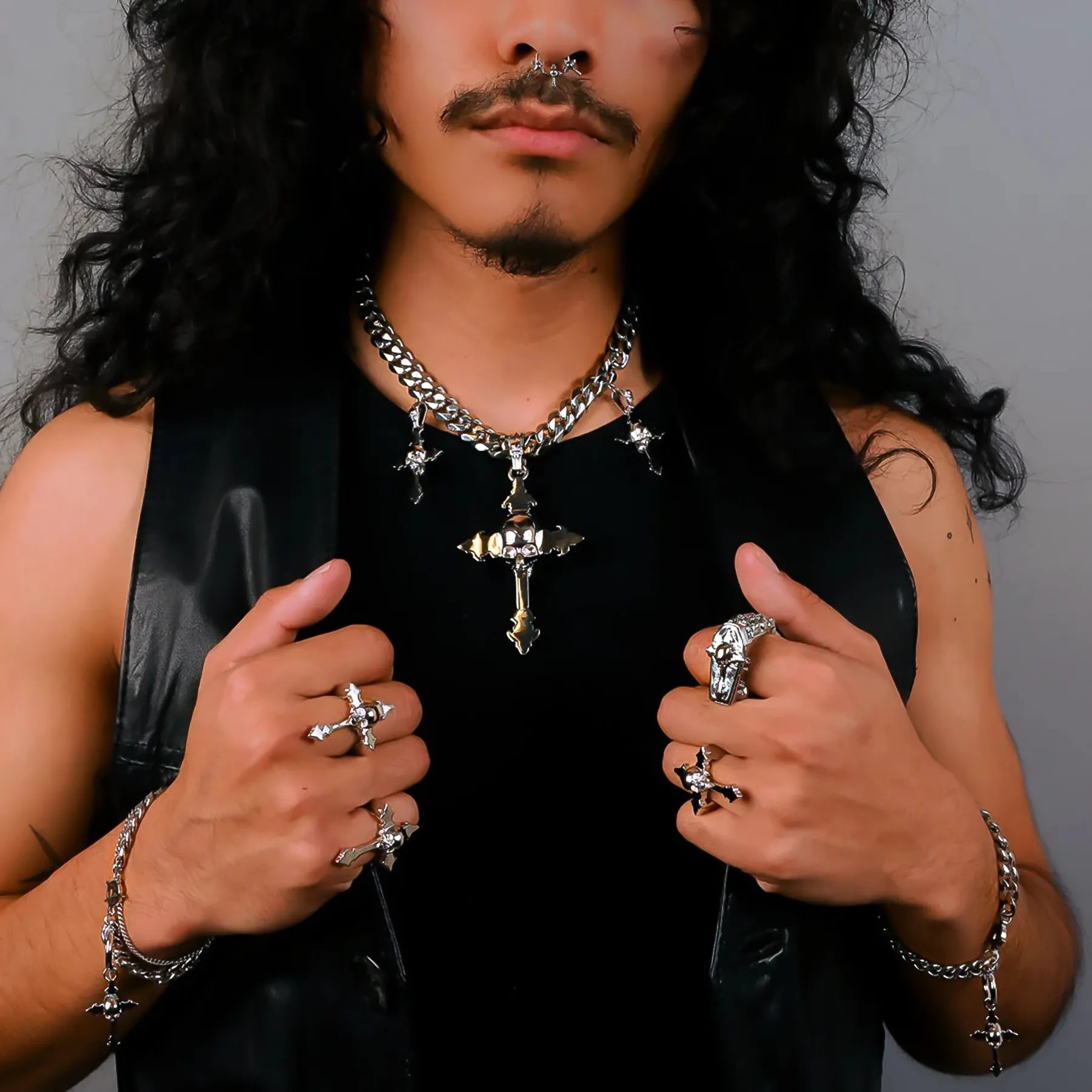 TRIPLE CROSS SEPTUM - Hard Jewelry™