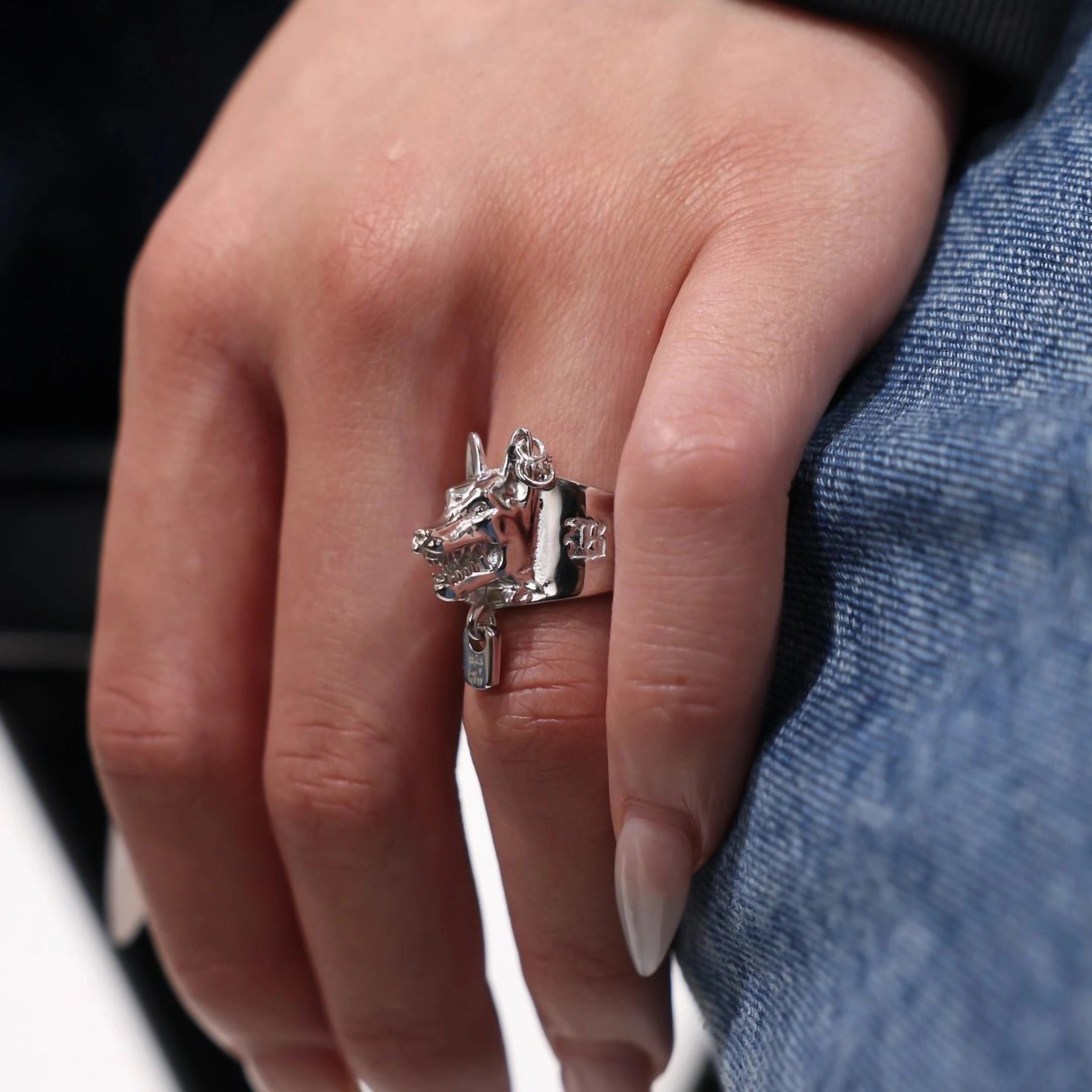 UPGRADED HELLHOUND RING - Hard Jewelry™