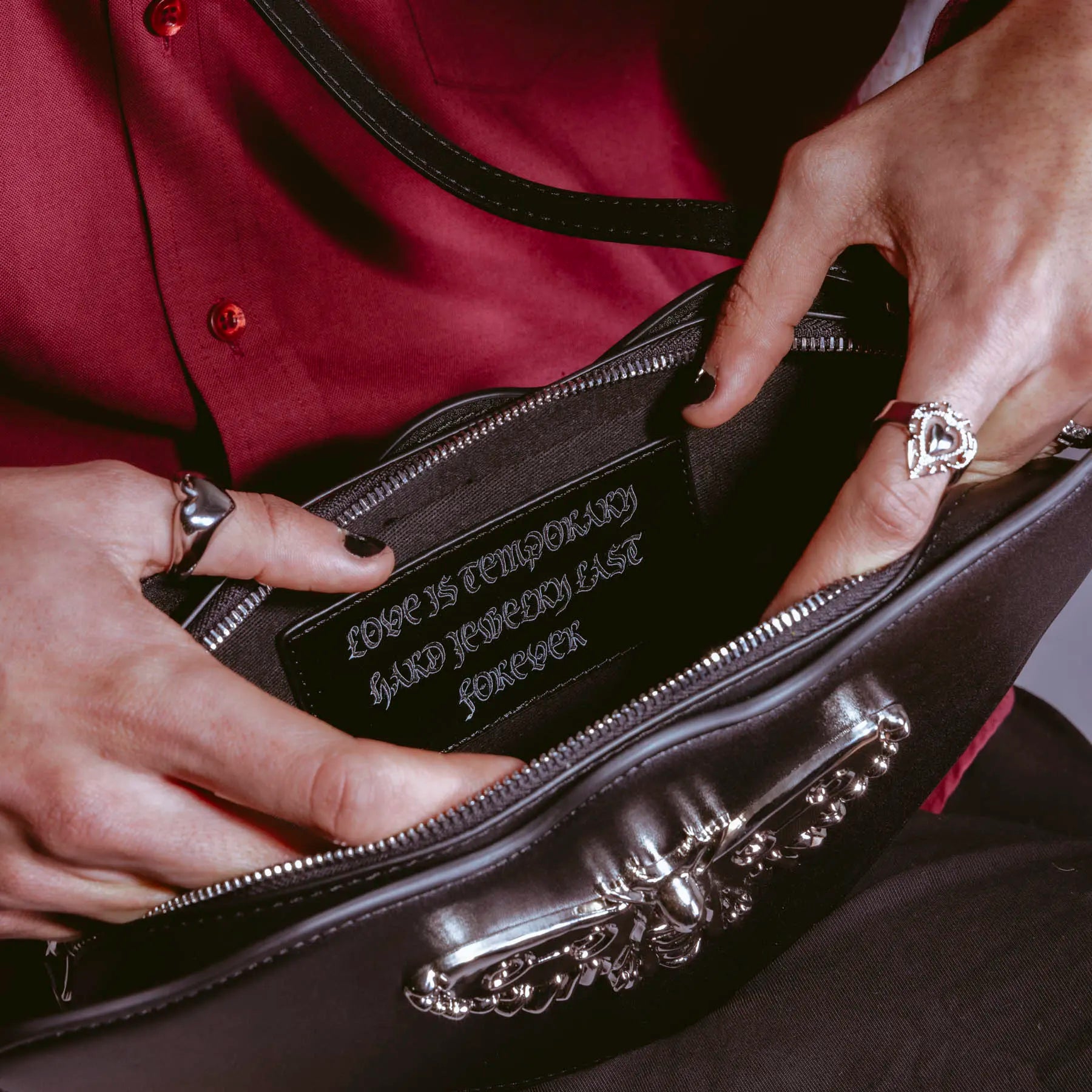 MOTH SHOULDER BAG - Hard Jewelry™