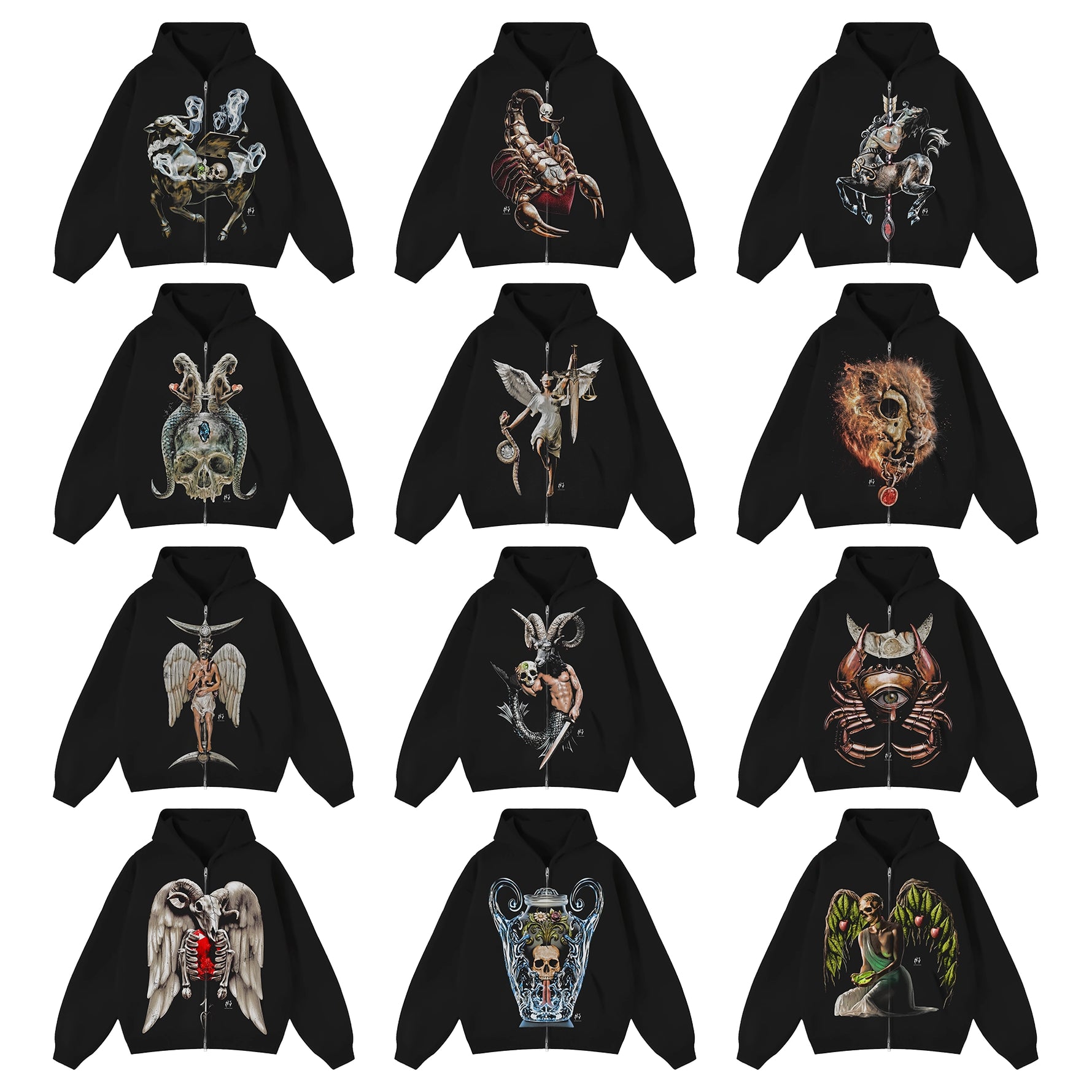 ZODIAC HOODIES – Hard Jewelry™