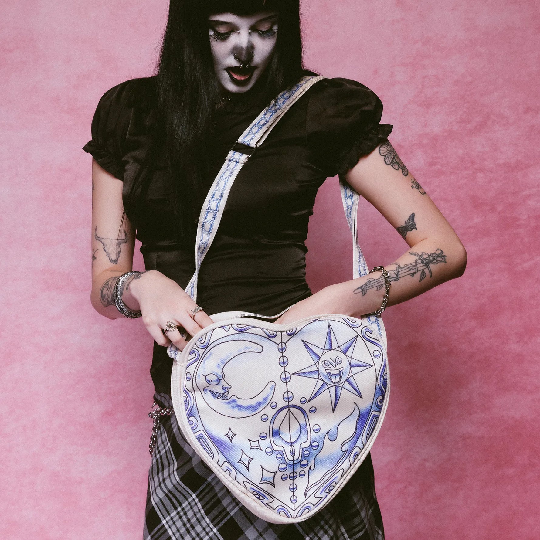 COSMIC HEART TOTE BAG - Hard Jewelry™