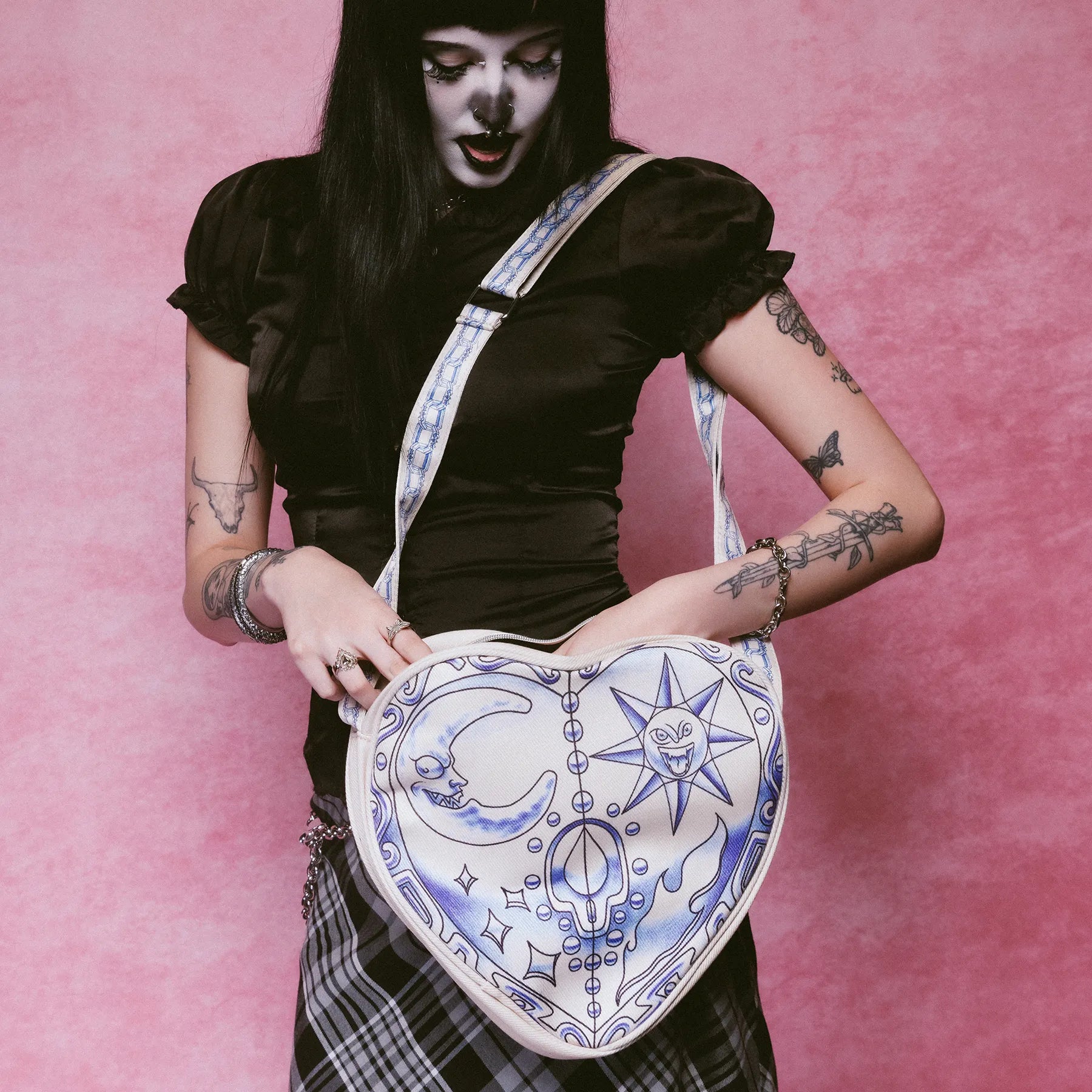 COSMIC HEART TOTE BAG - Hard Jewelry™