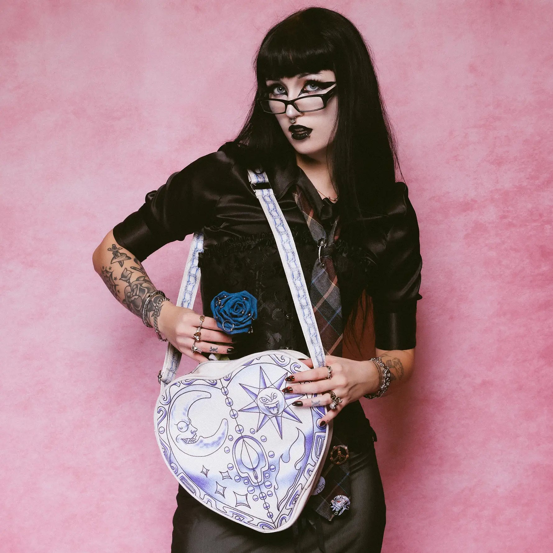 COSMIC HEART TOTE BAG - Hard Jewelry™