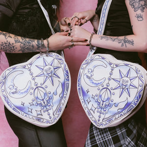 COSMIC HEART TOTE BAG - Hard Jewelry™