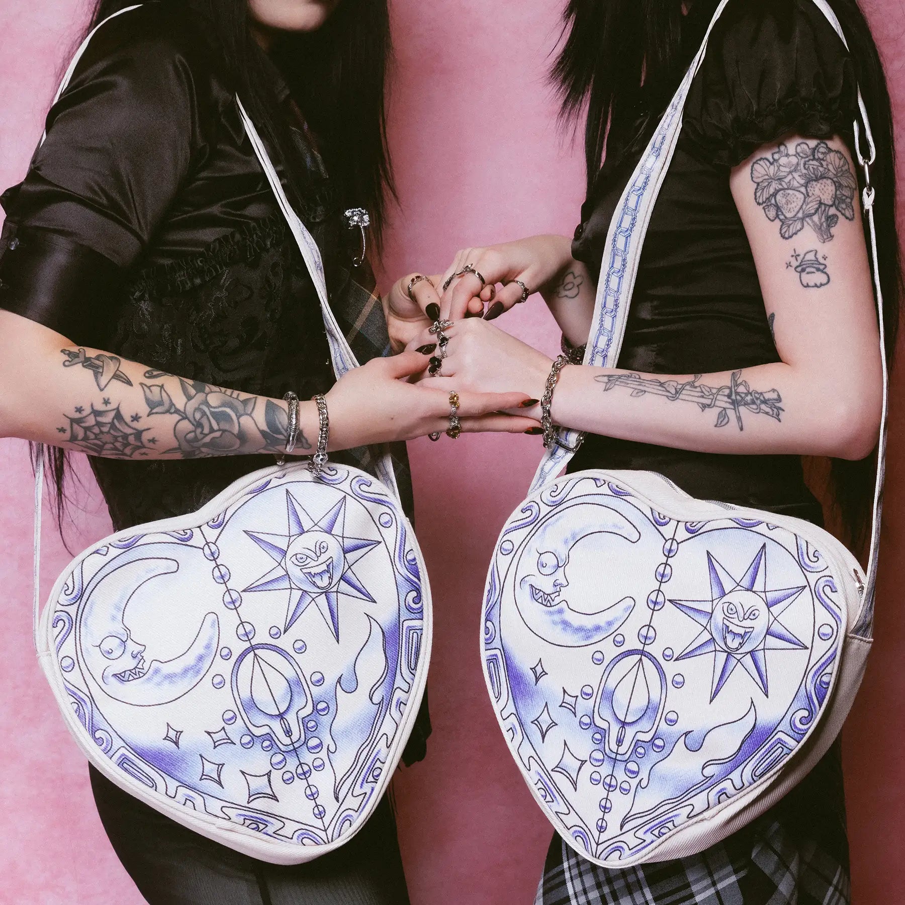 COSMIC HEART TOTE BAG - Hard Jewelry™