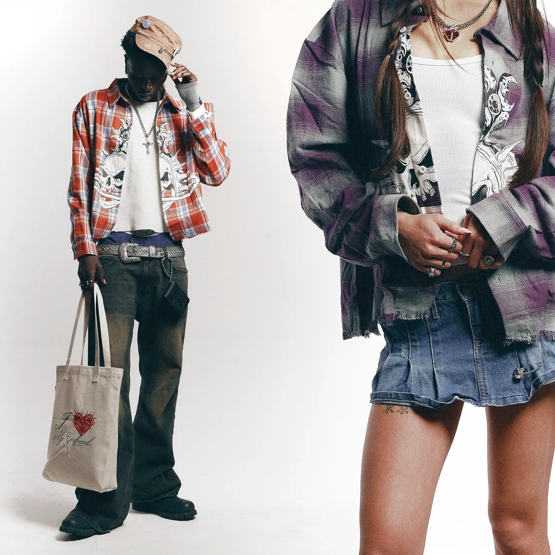 ORBITUARY FLANNEL - Hard Jewelry™