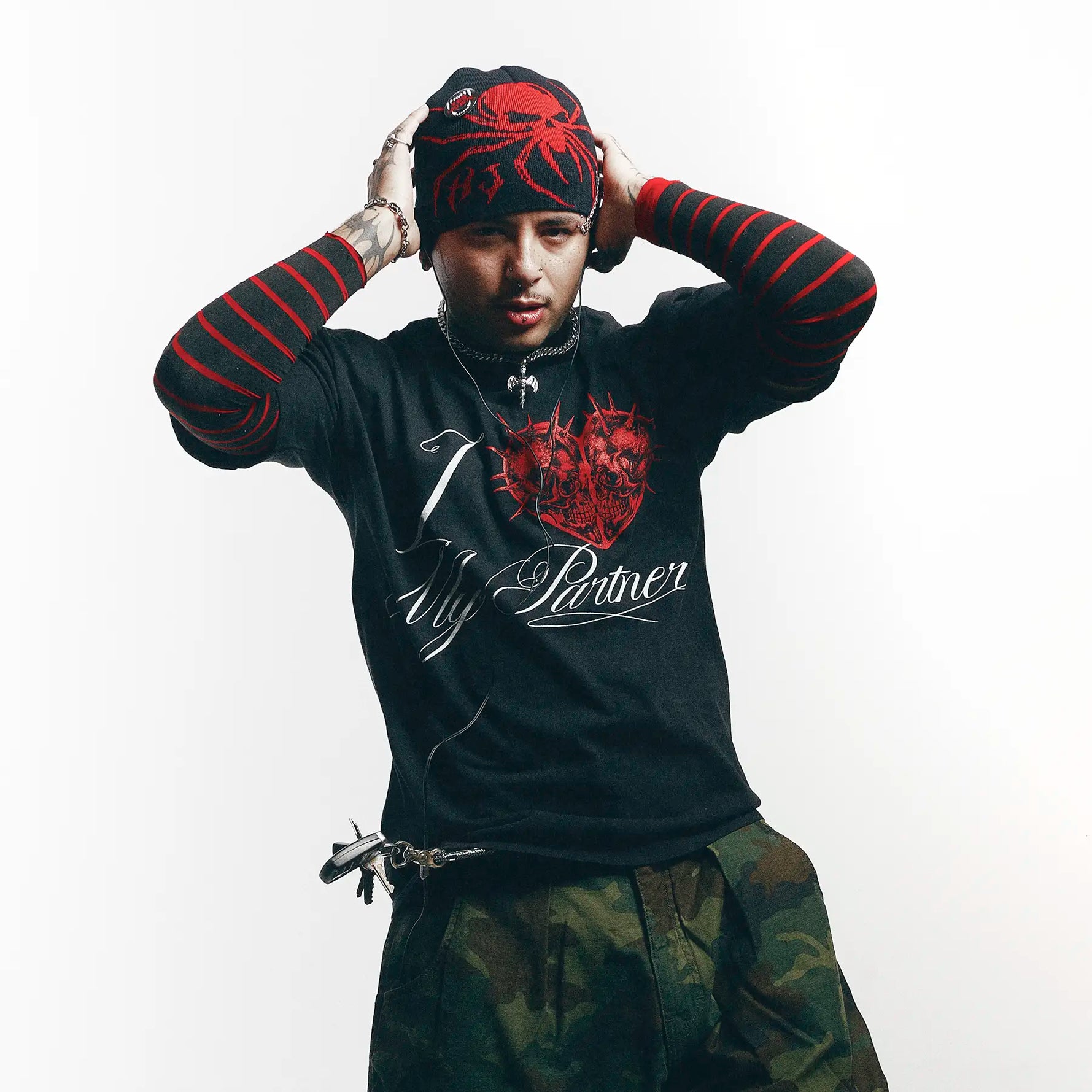 VALENTINES 2026 SPIDER BEANIE - Hard Jewelry™