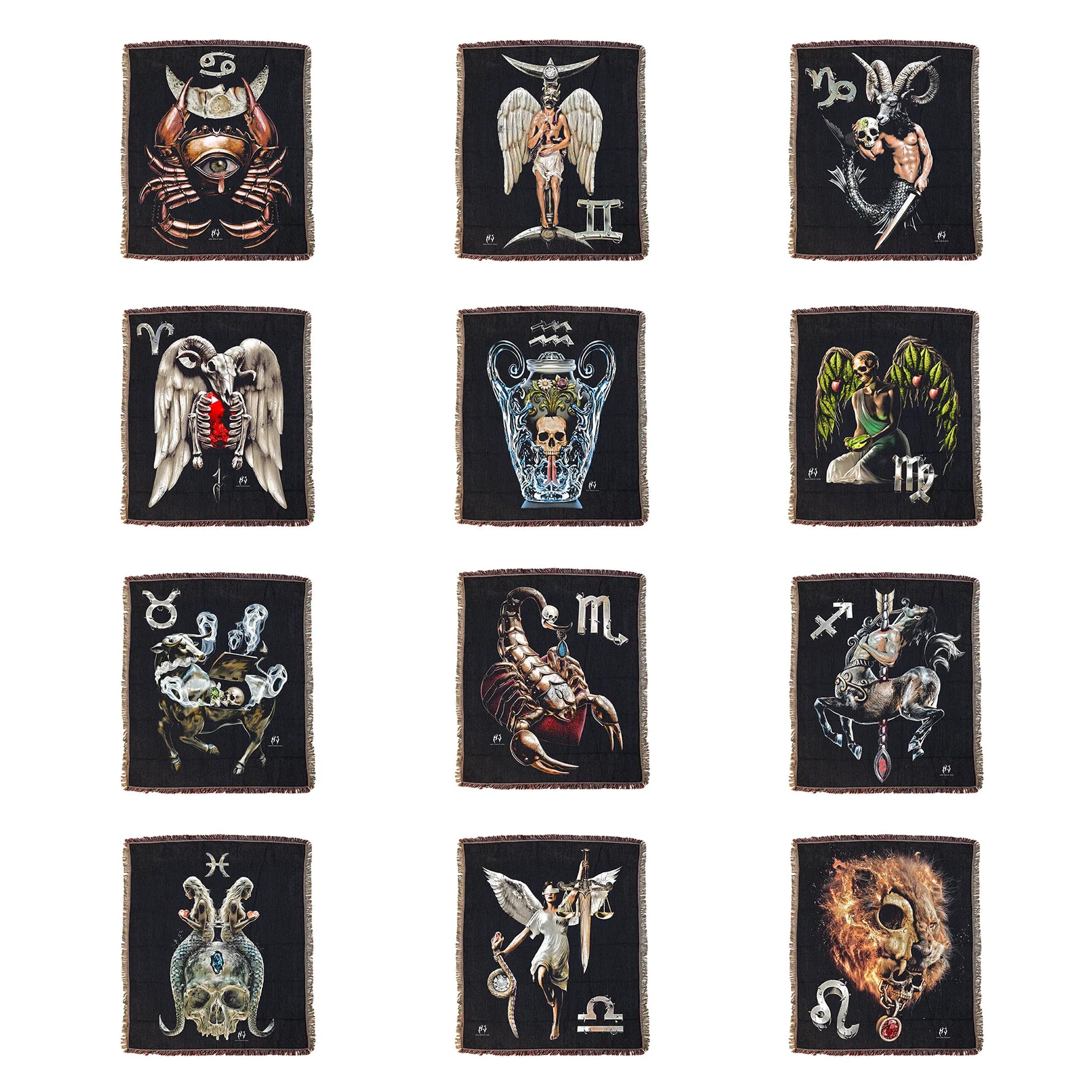 VALENTINES ZODIAC TAPESTRIES - Hard Jewelry™