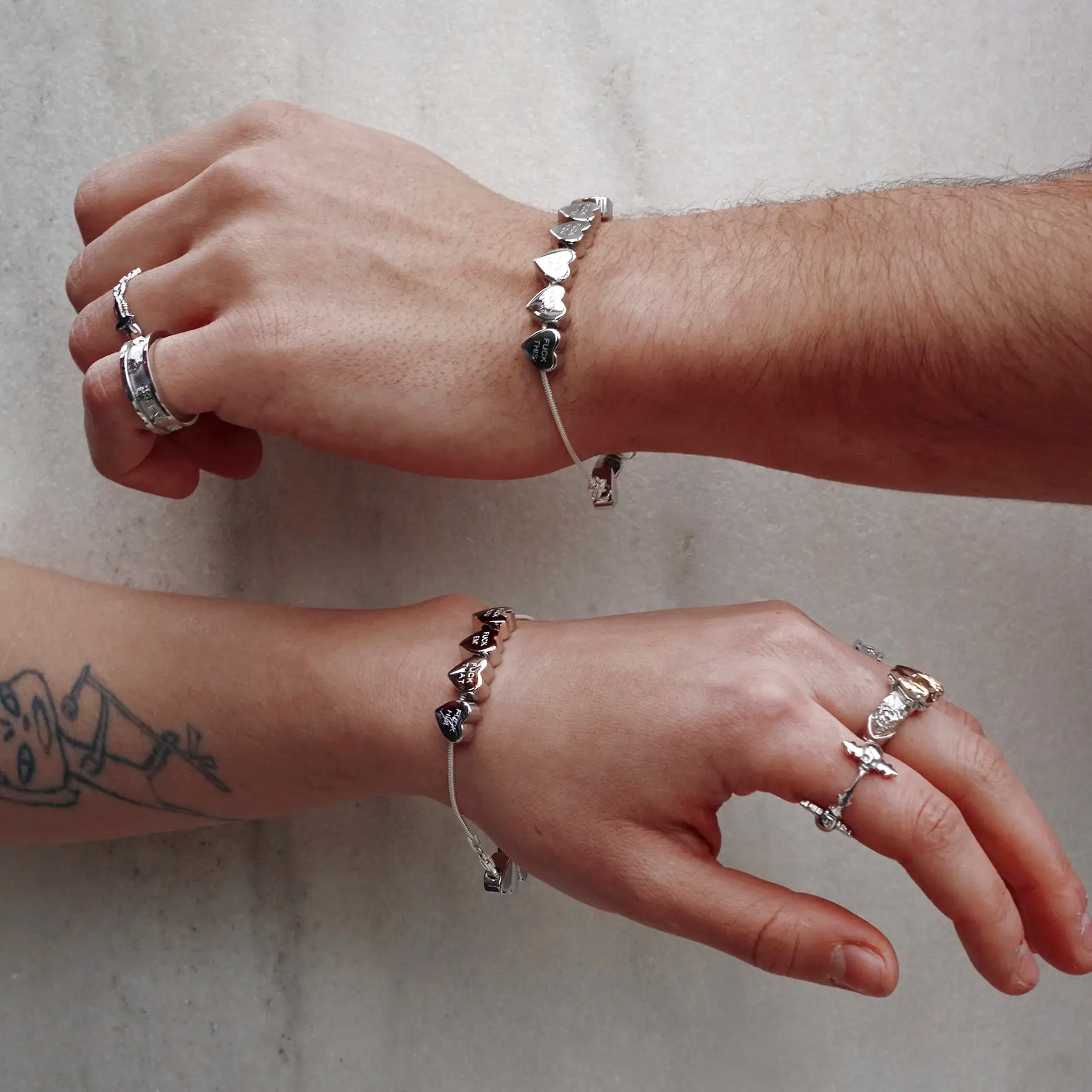 UPGRADED HEART CHARM - Hard Jewelry™