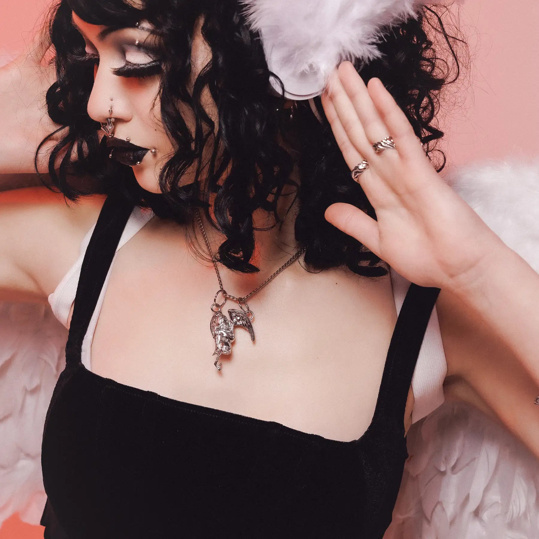 WEEPING ANGEL PENDANT - Hard Jewelry™