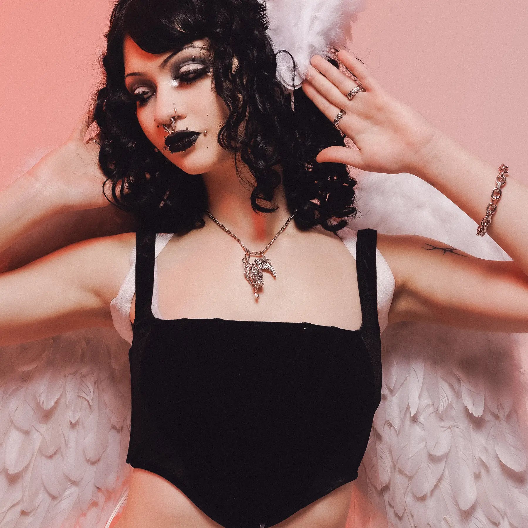 WEEPING ANGEL PENDANT - Hard Jewelry™