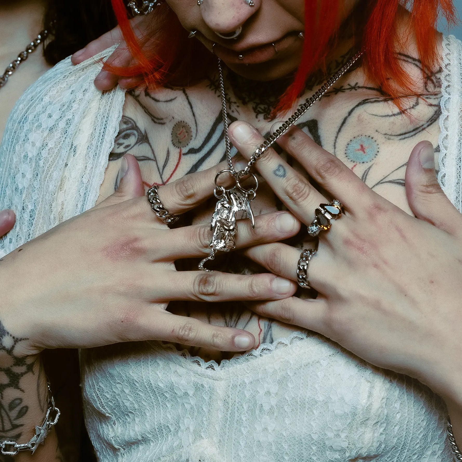 WEEPING ANGEL PENDANT - Hard Jewelry™