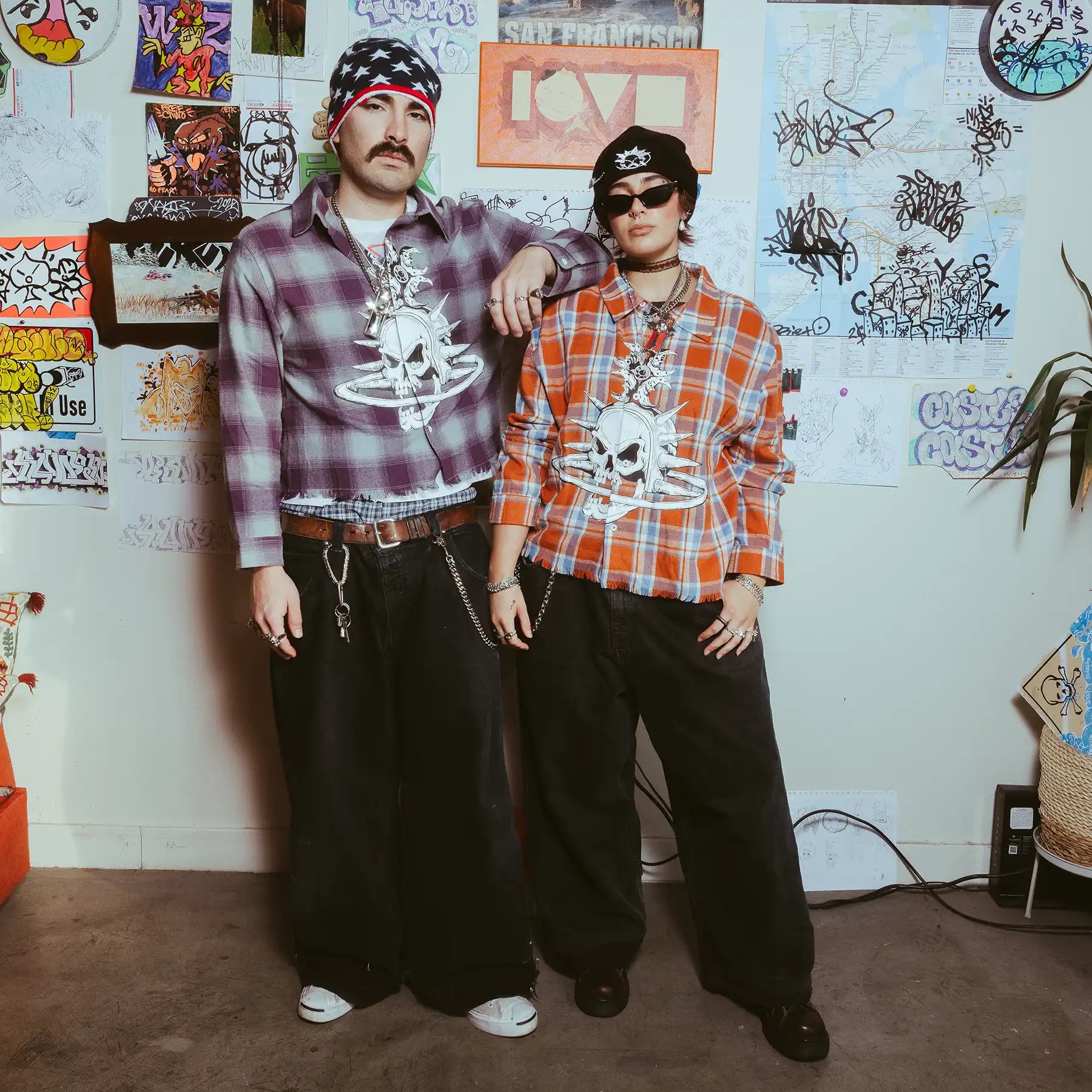 ORBITUARY FLANNEL - Hard Jewelry™