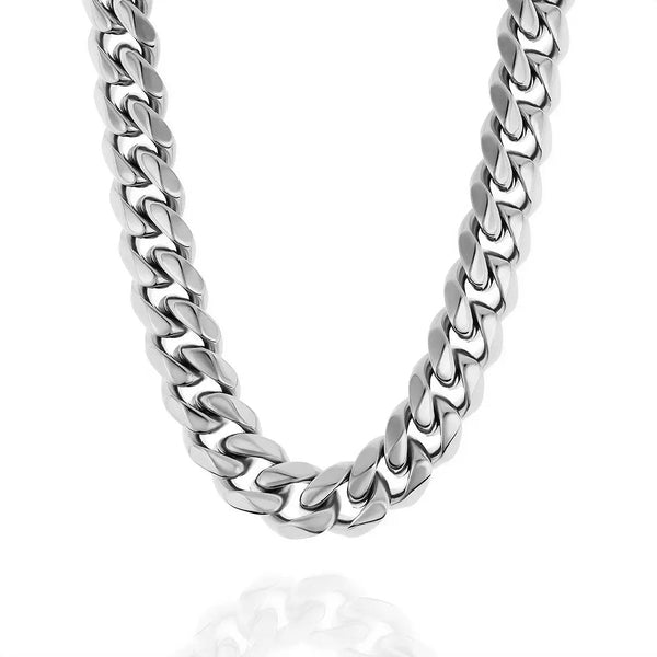 Hard Jewelry Link Wallet Chain - Solid Stainless Steel / 14mm / 22