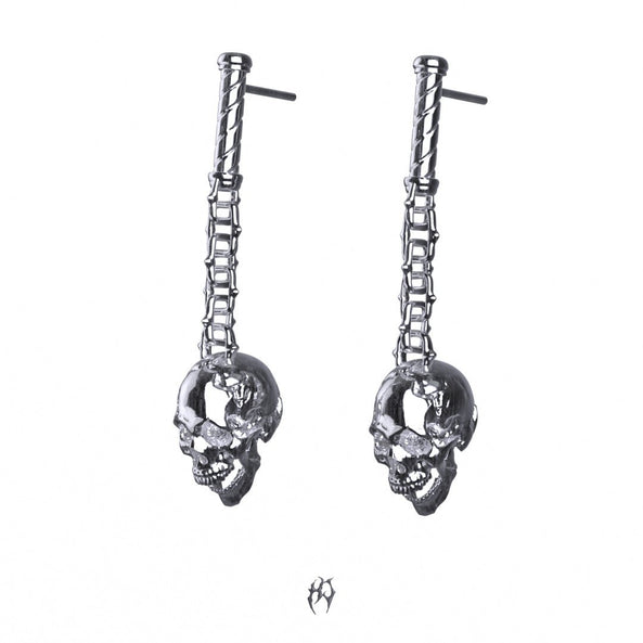 3RD CIRCLE OF HELL EARRING - Hard Jewelry™