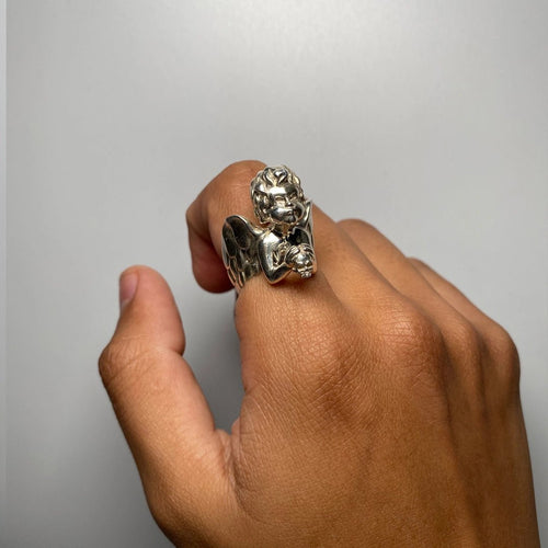 ANGEL OF DEATH RING - Hard Jewelry™